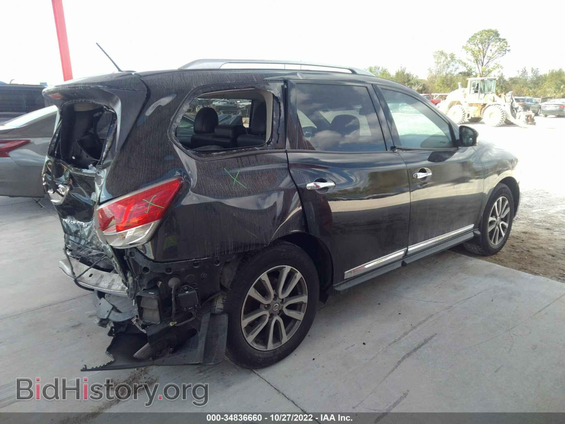2015 NISSAN PATHFINDER - VIN: 5N1AR2MN0FC603318 - Фото 4