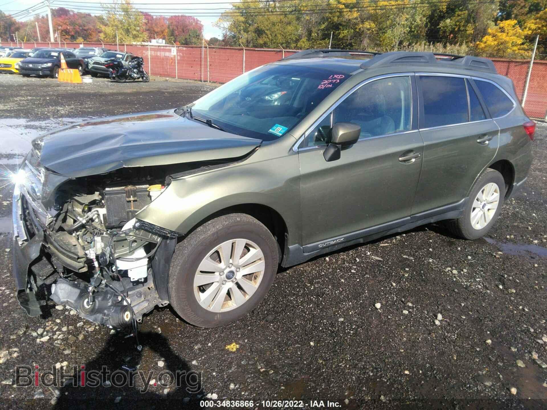 2016 SUBARU OUTBACK - VIN: 4S4BSADC0G3234236 - Фото 2