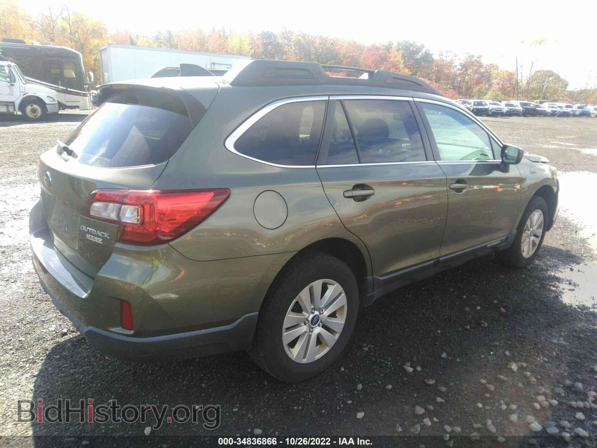 2016 SUBARU OUTBACK - VIN: 4S4BSADC0G3234236 - Фото 4