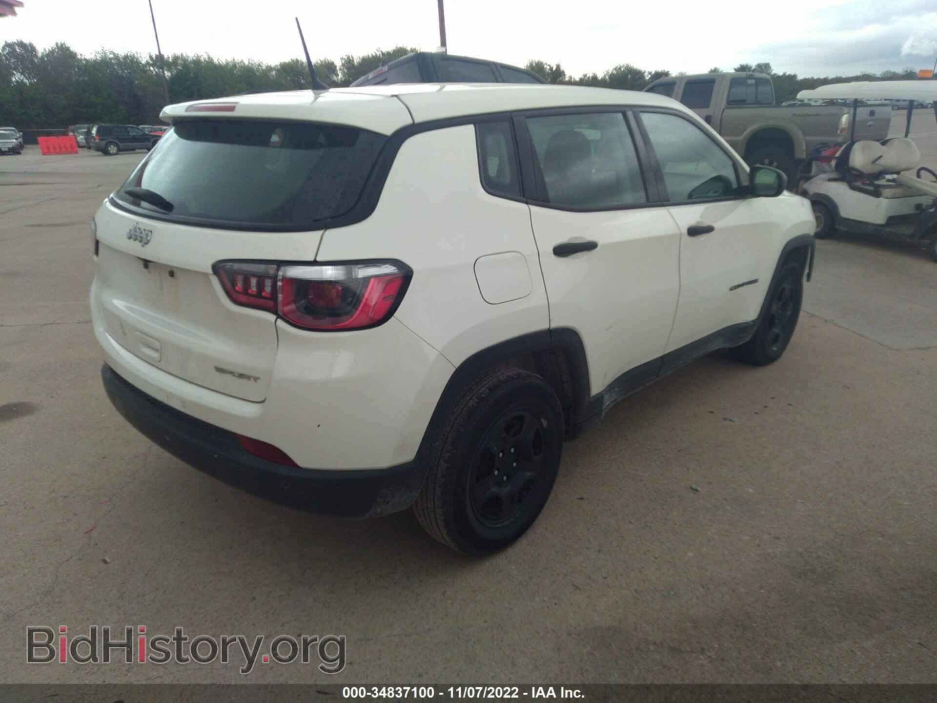2018 JEEP COMPASS - VIN: 3C4NJCAB5JT151750 - Фото 4