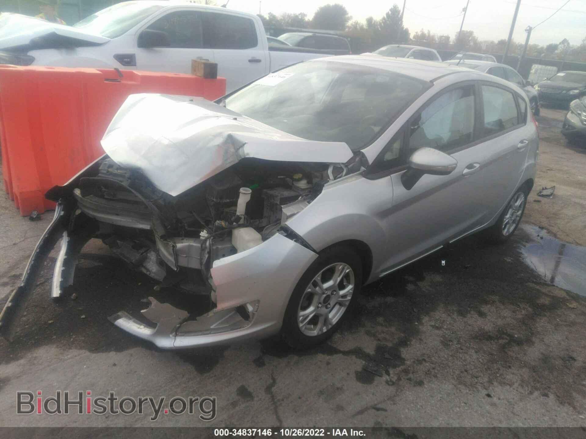 2014 FORD FIESTA - VIN: 3FADP4EJ9EM125868 - Фото 2