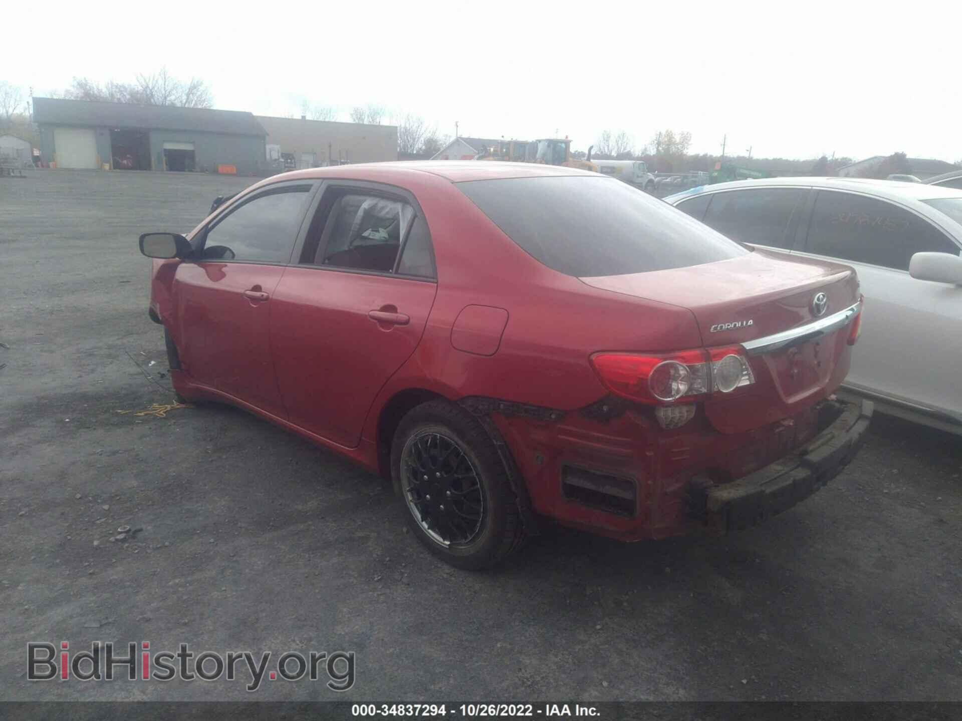 2012 TOYOTA COROLLA - VIN: 2T1BU4EE8CC820314 - Фото 3