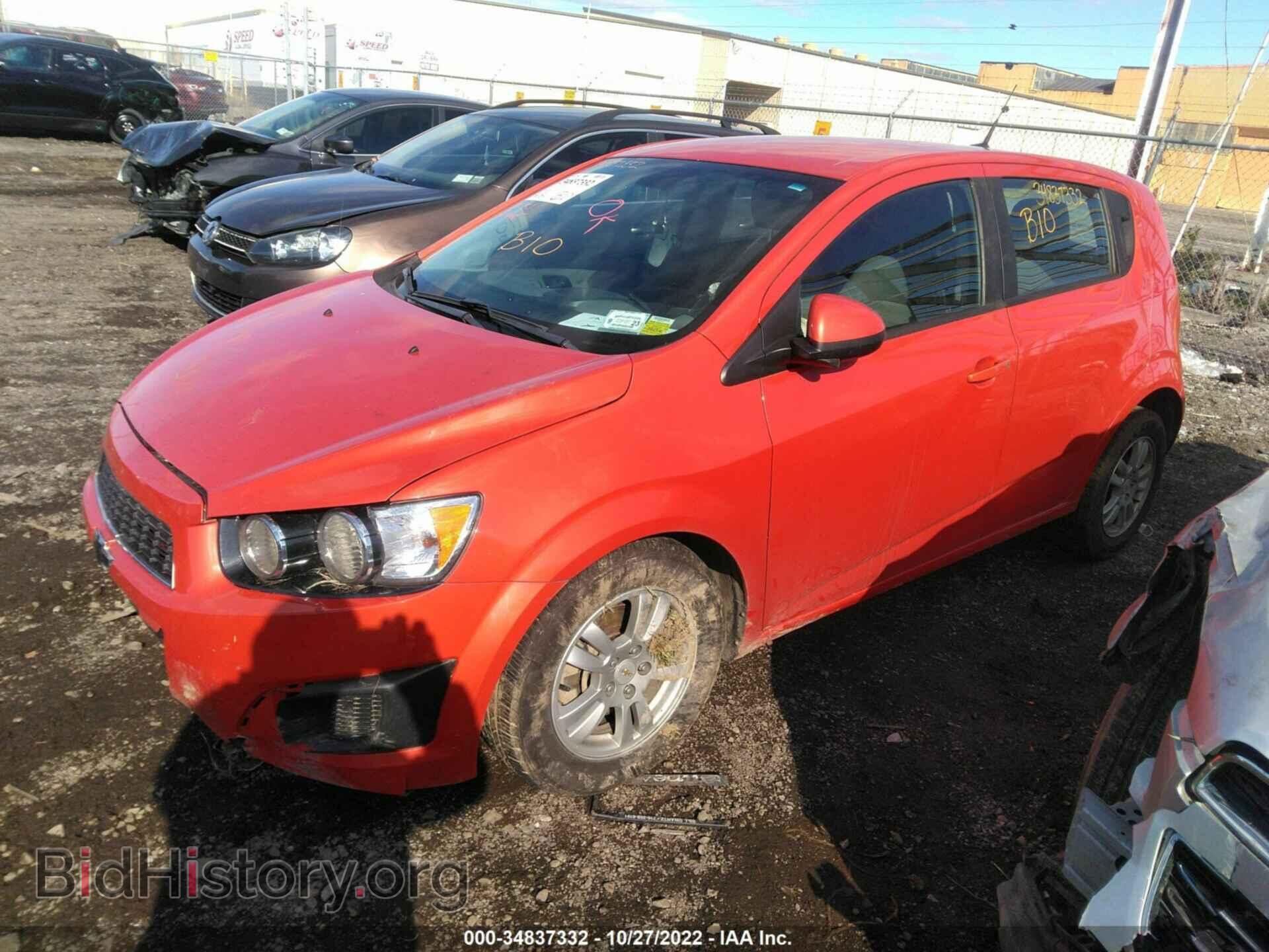 2012 CHEVROLET SONIC - VIN: 1G1JA6SH8C4103387 - Фото 2