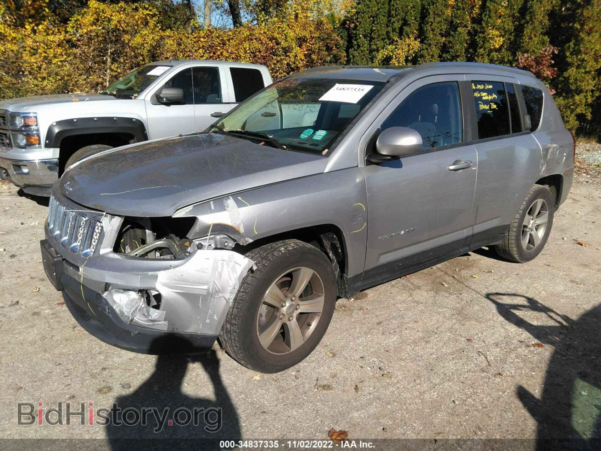 2017 JEEP COMPASS - VIN: 1C4NJDEB0HD107381 - Фото 2