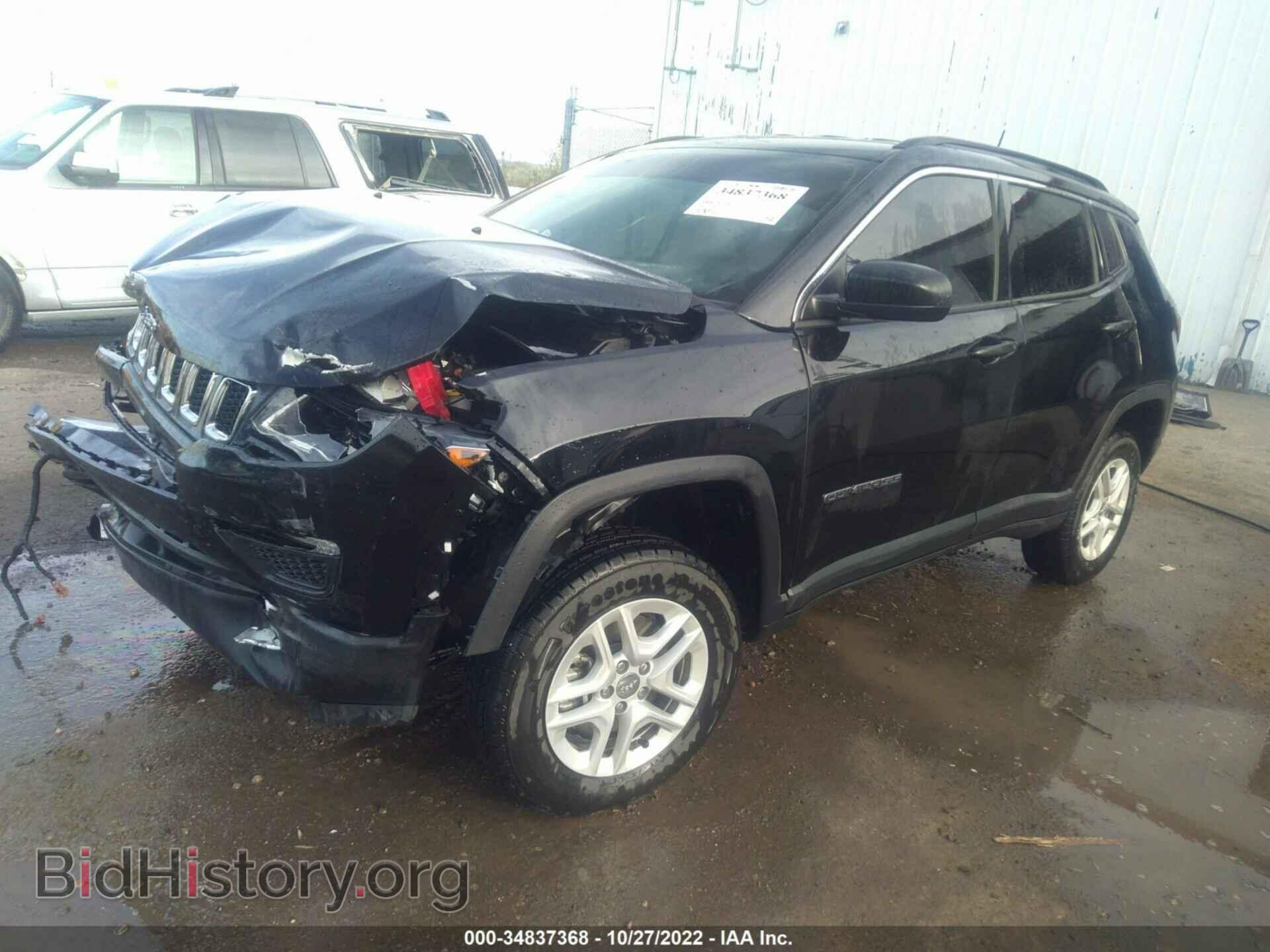 2019 JEEP COMPASS - VIN: 3C4NJDAB3KT850088 - Фото 2
