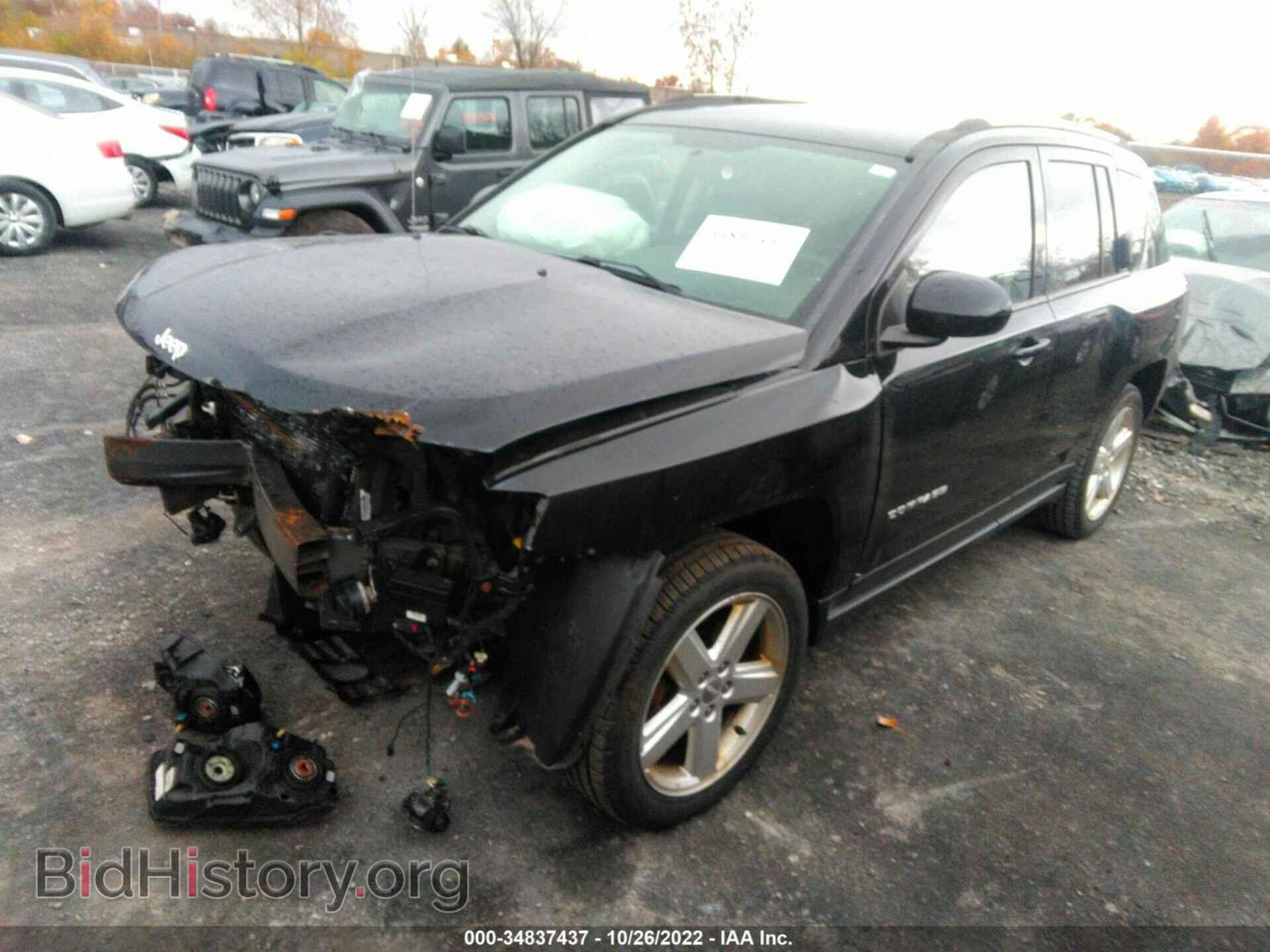 2014 JEEP COMPASS - VIN: 1C4NJCEAXED887788 - Фото 2