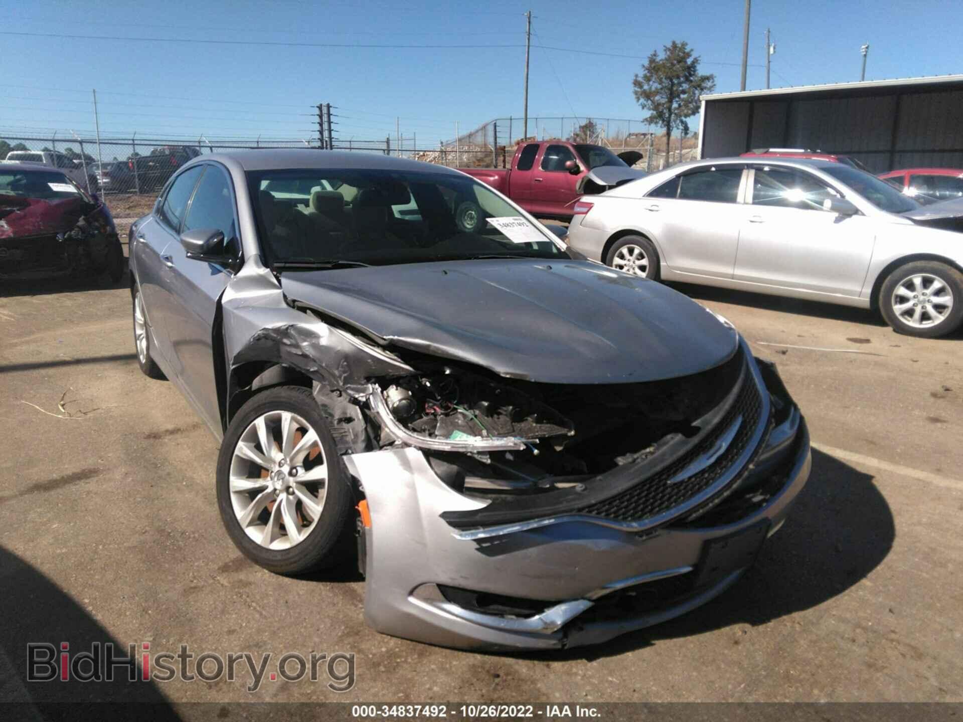 Фотография 1C3CCCCGXFN583093 - CHRYSLER 200 2015