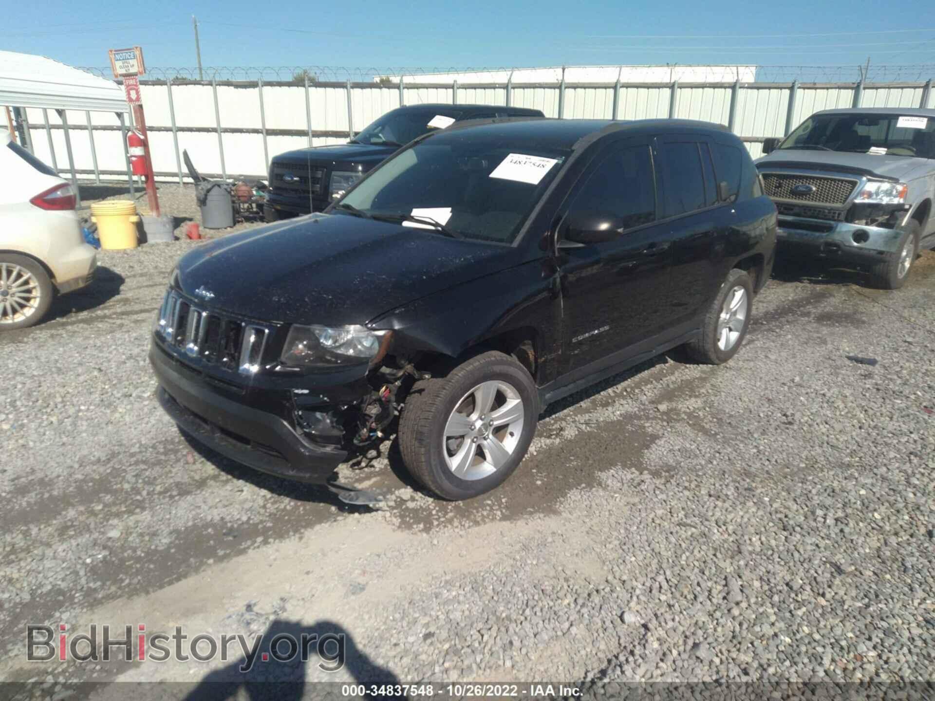 2015 JEEP COMPASS - VIN: 1C4NJCBB6FD171744 - Фото 2