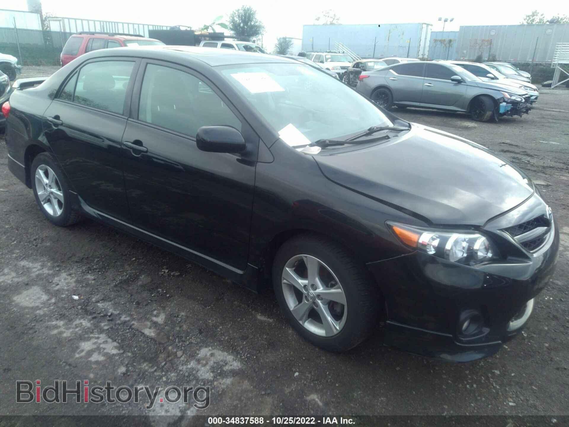 Photo 2T1BU4EE6CC836995 - TOYOTA COROLLA 2012