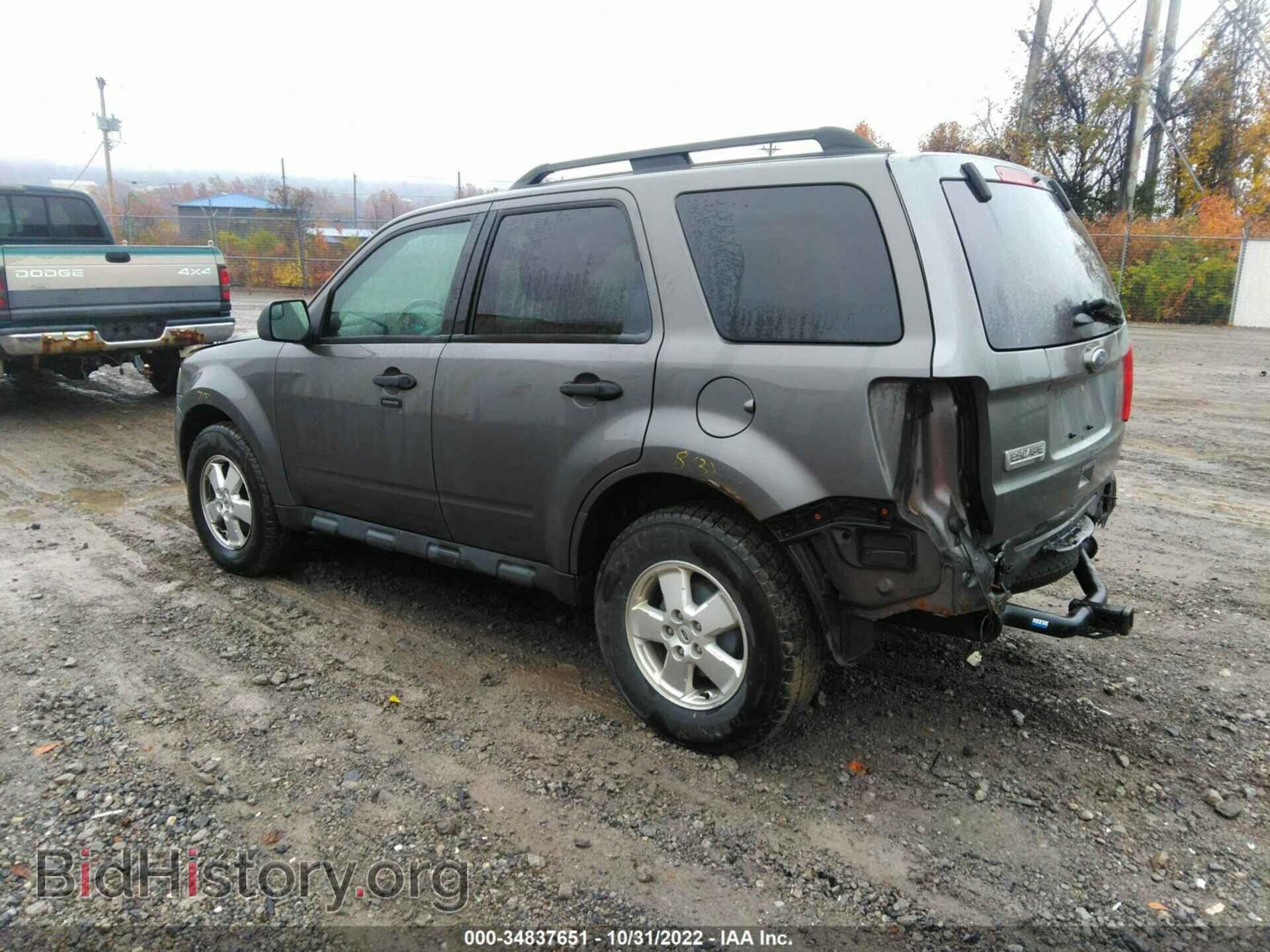 2011 FORD ESCAPE - VIN: 1FMCU9D75BKC22341 - Фото 3