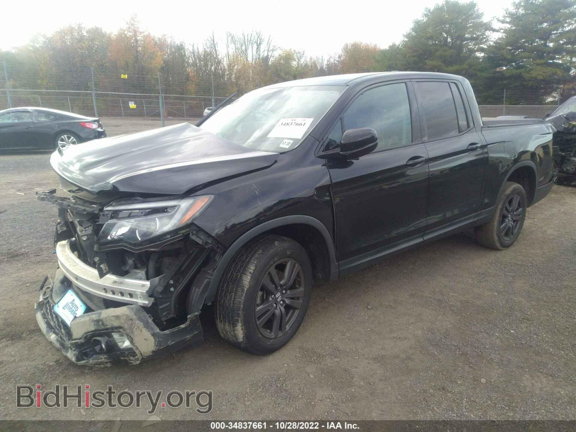 2017 HONDA RIDGELINE - VIN: 5FPYK3F15HB034633 - Фото 2