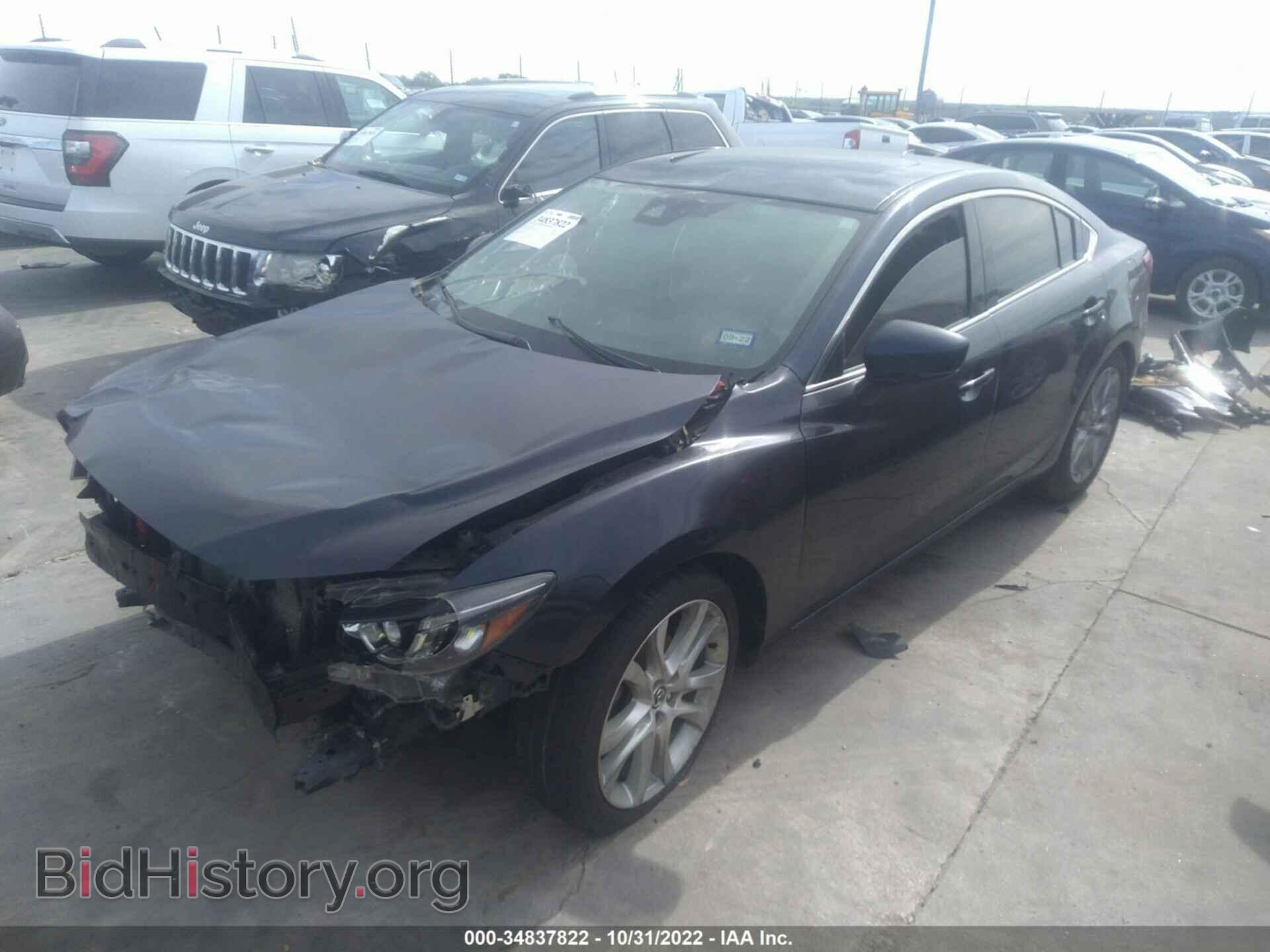 2017 MAZDA MAZDA6 - VIN: JM1GL1V55H1106546 - Фото 2