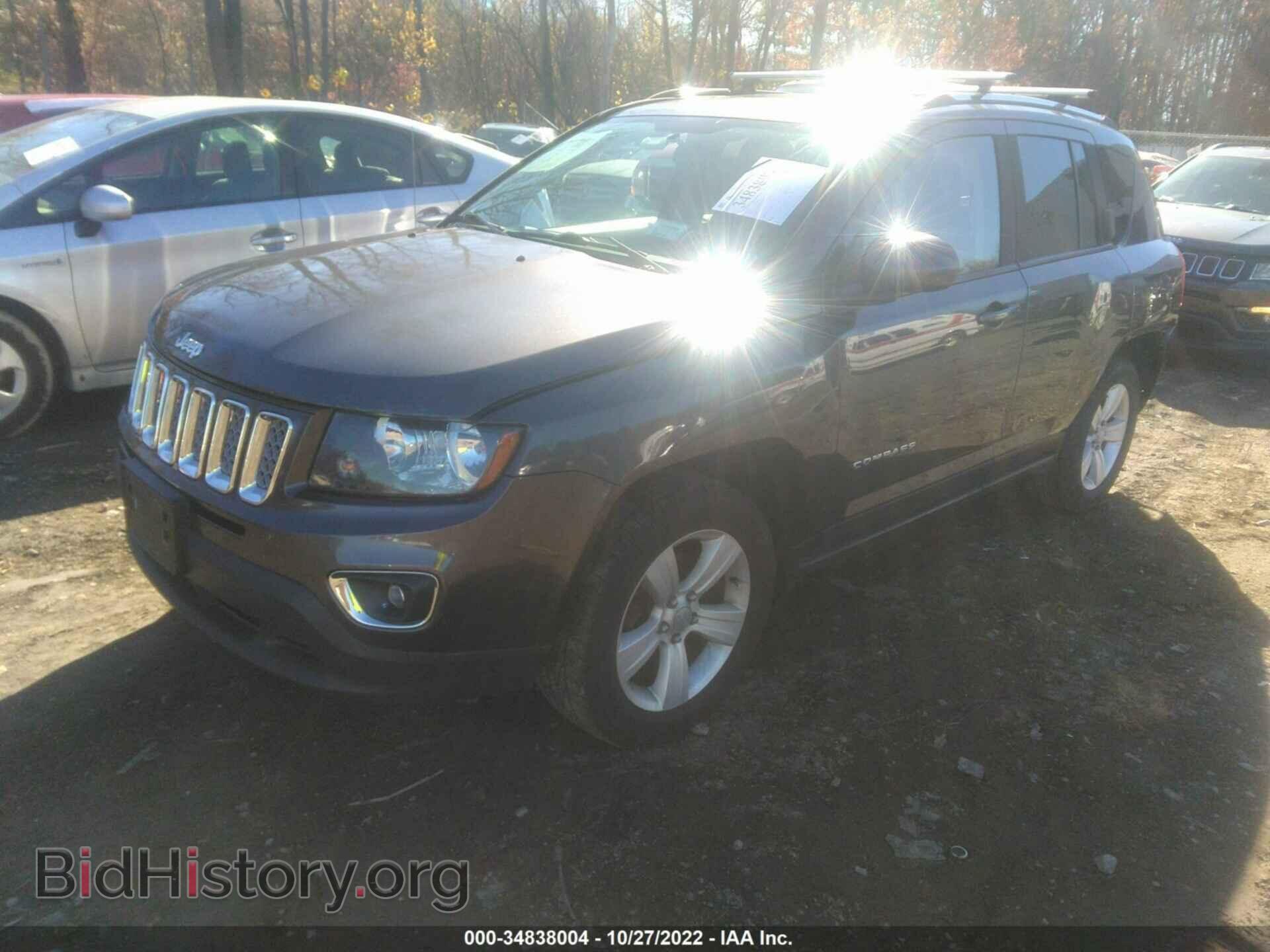 2015 JEEP COMPASS - VIN: 1C4NJDEB3FD117707 - Фото 2