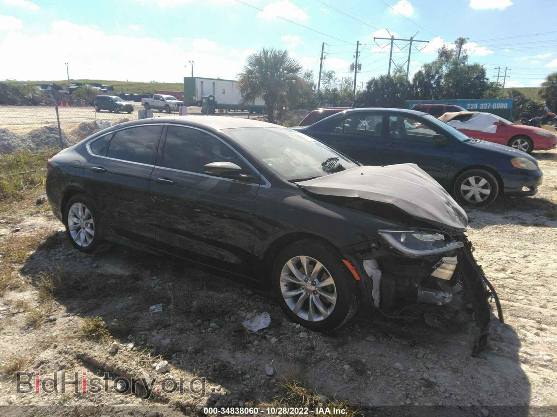 Фотография 1C3CCCCB5GN109834 - CHRYSLER 200 2016