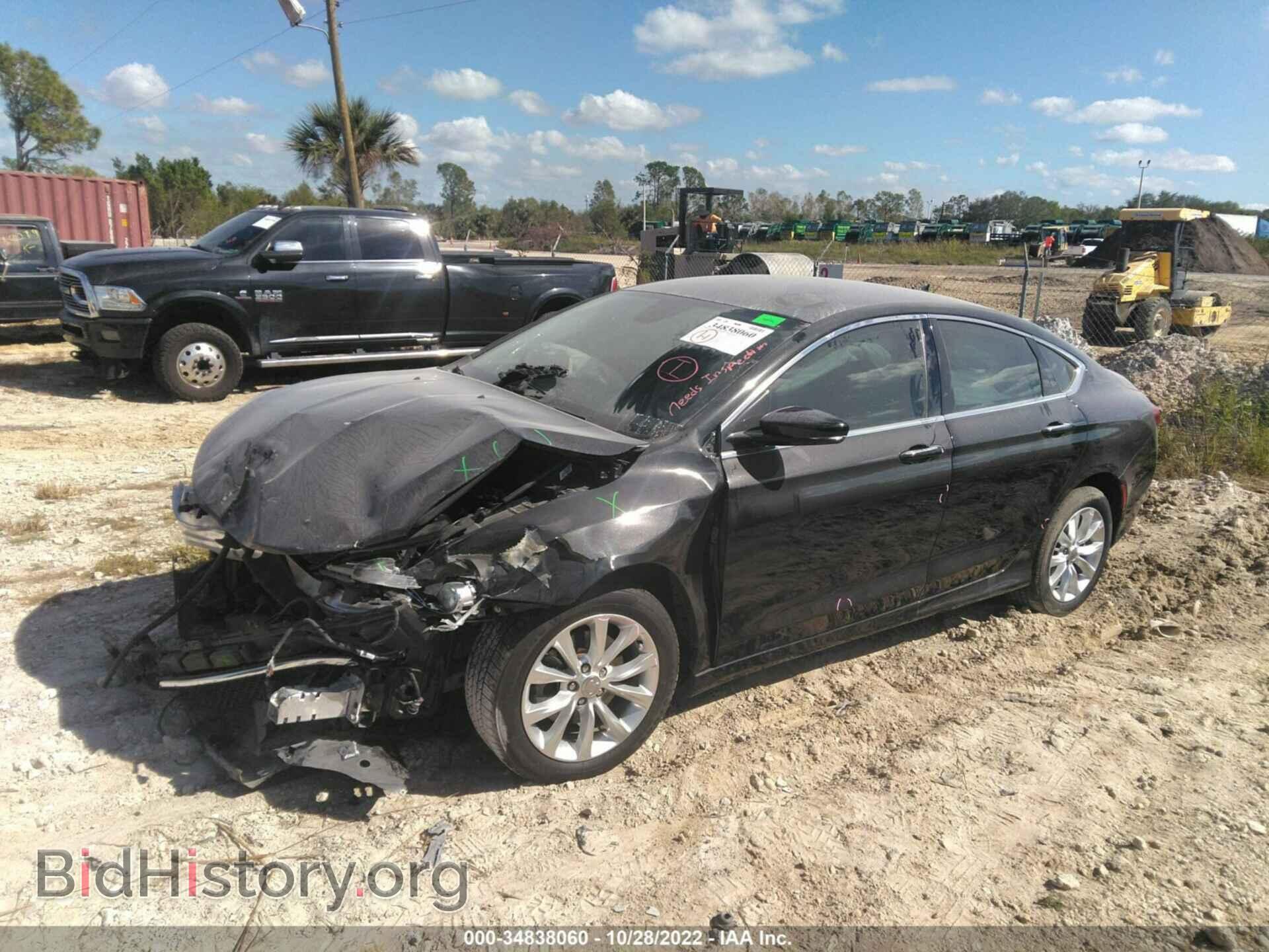 2016 CHRYSLER 200 - VIN: 1C3CCCCB5GN109834 - Фото 2