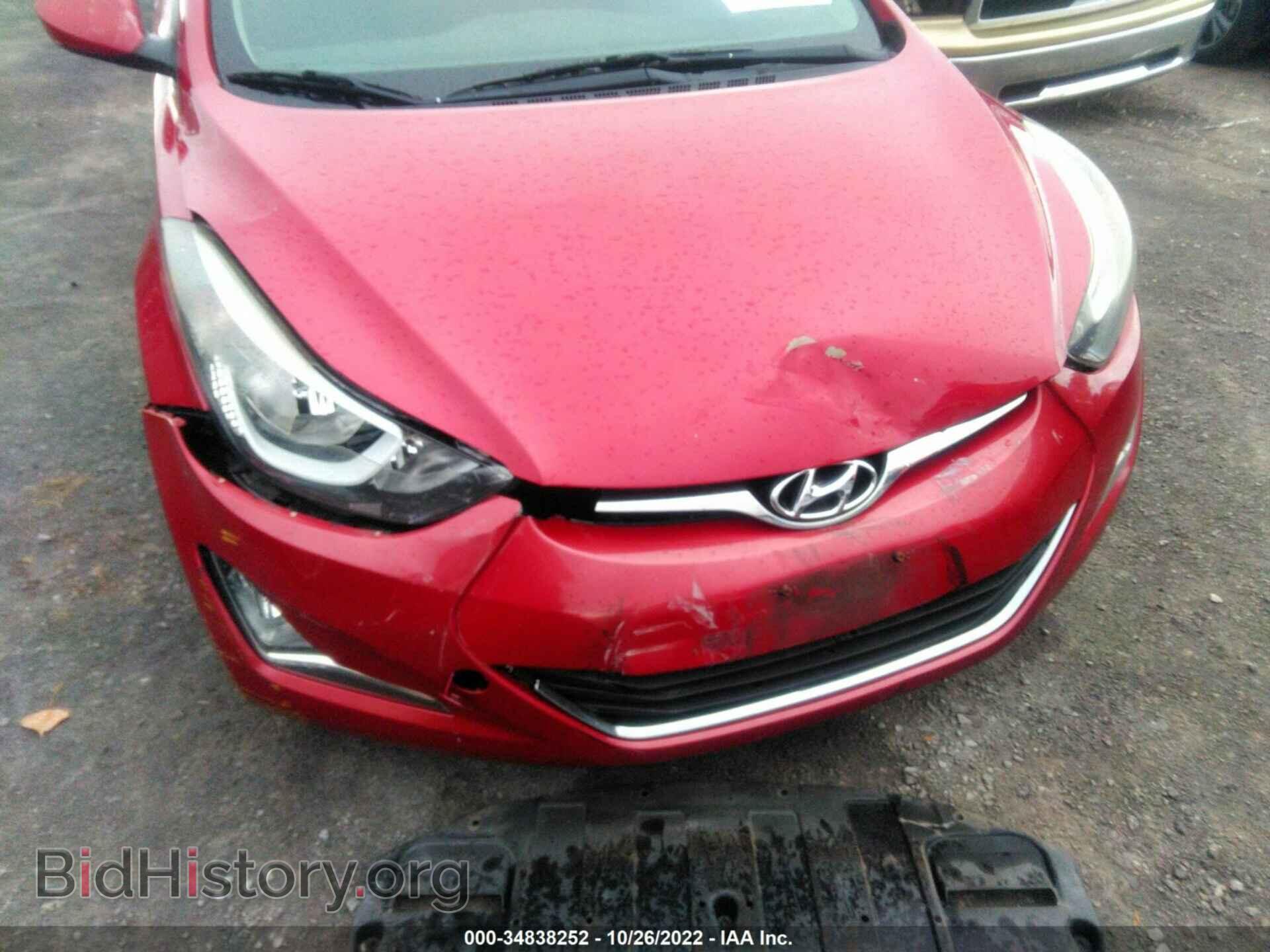 2014 HYUNDAI ELANTRA - VIN: KMHDH4AE7EU094191 - Фото 6