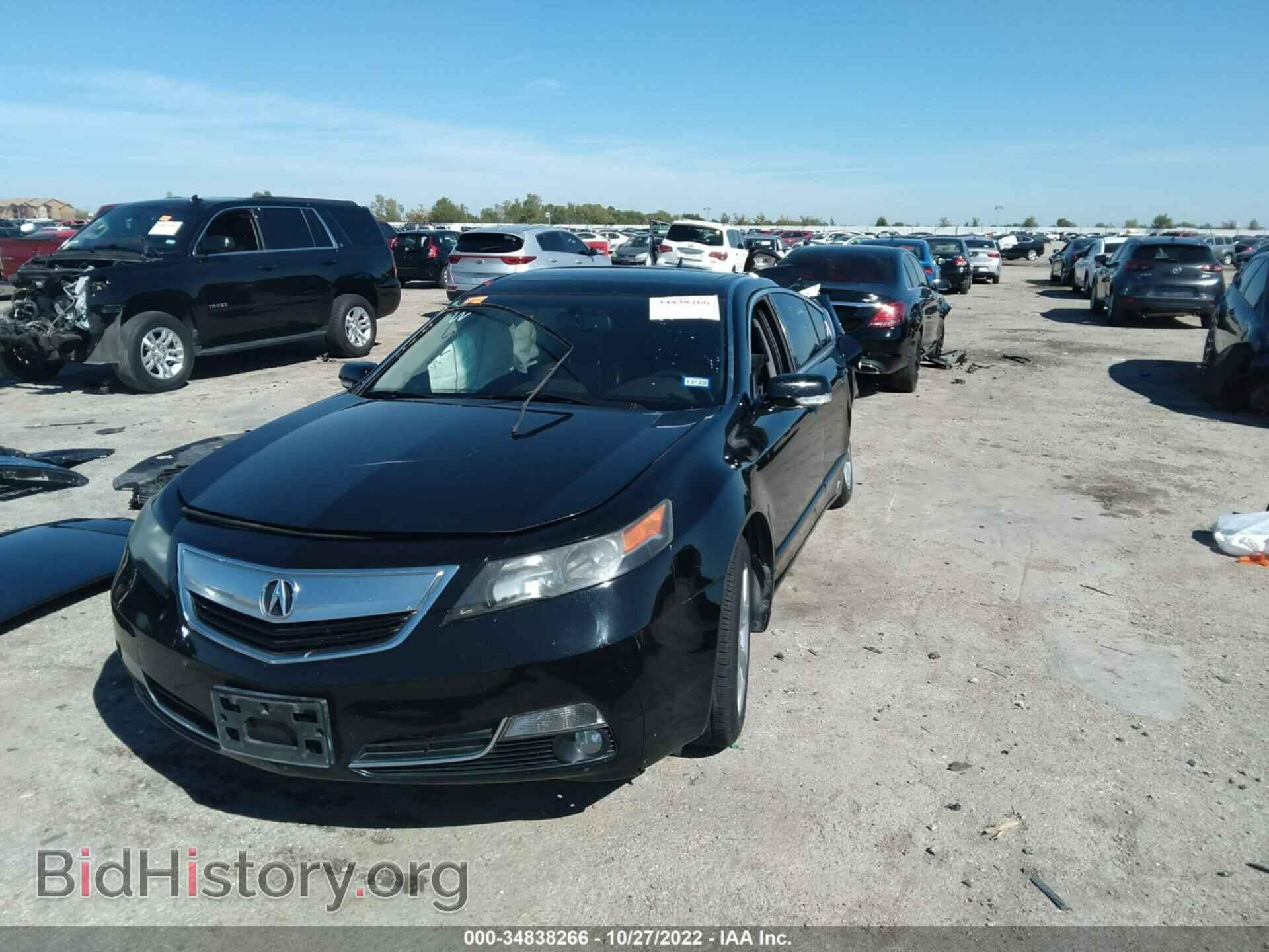 2012 ACURA TL - VIN: 19UUA8F59CA011224 - Фото 2