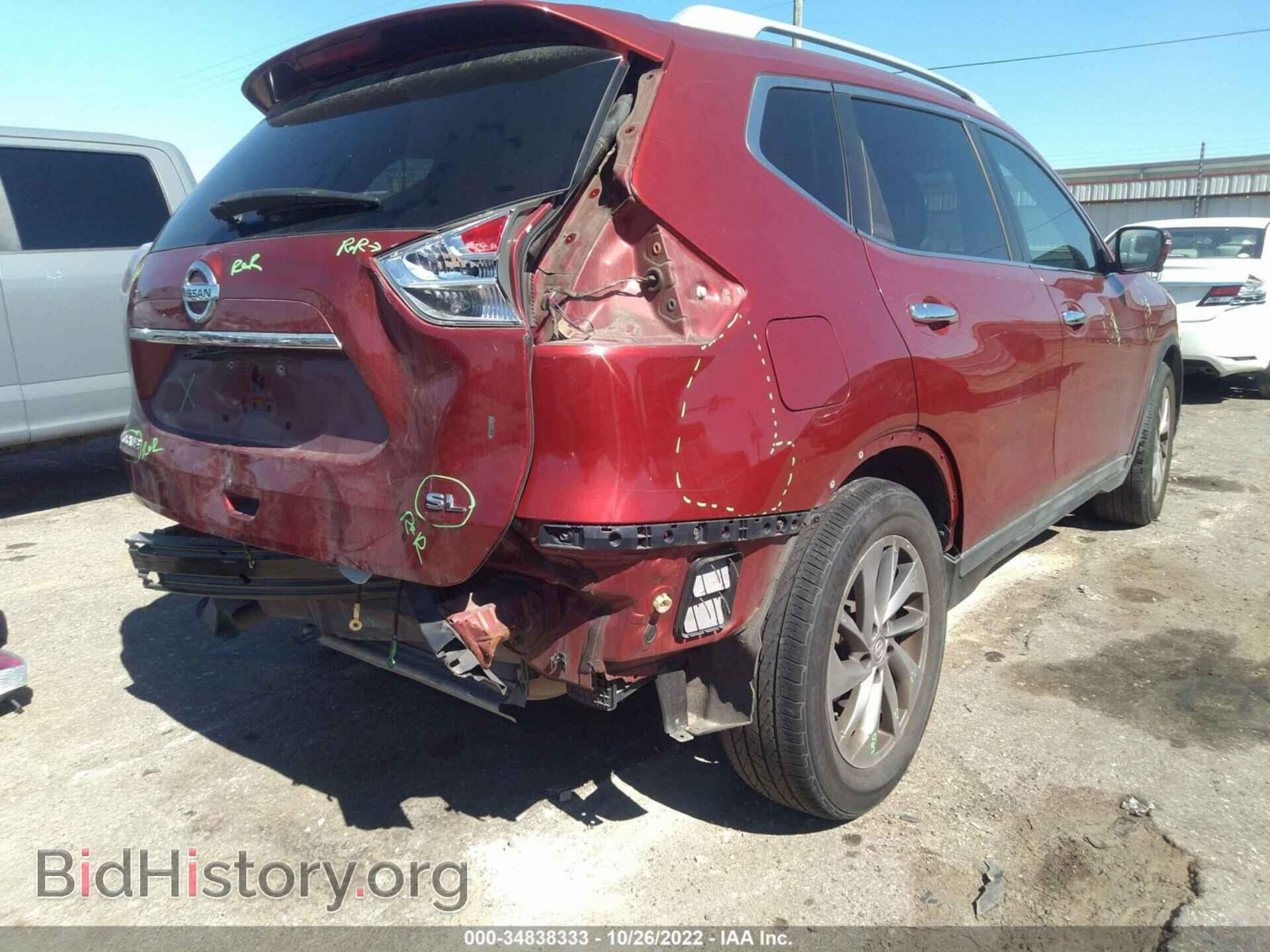 2015 NISSAN ROGUE - VIN: 5N1AT2MT8FC841448 - Фото 4