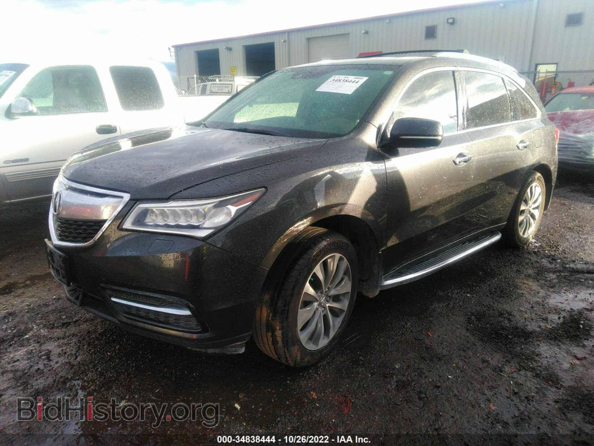 2014 ACURA MDX - VIN: 5FRYD4H68EB501541 - Фото 2