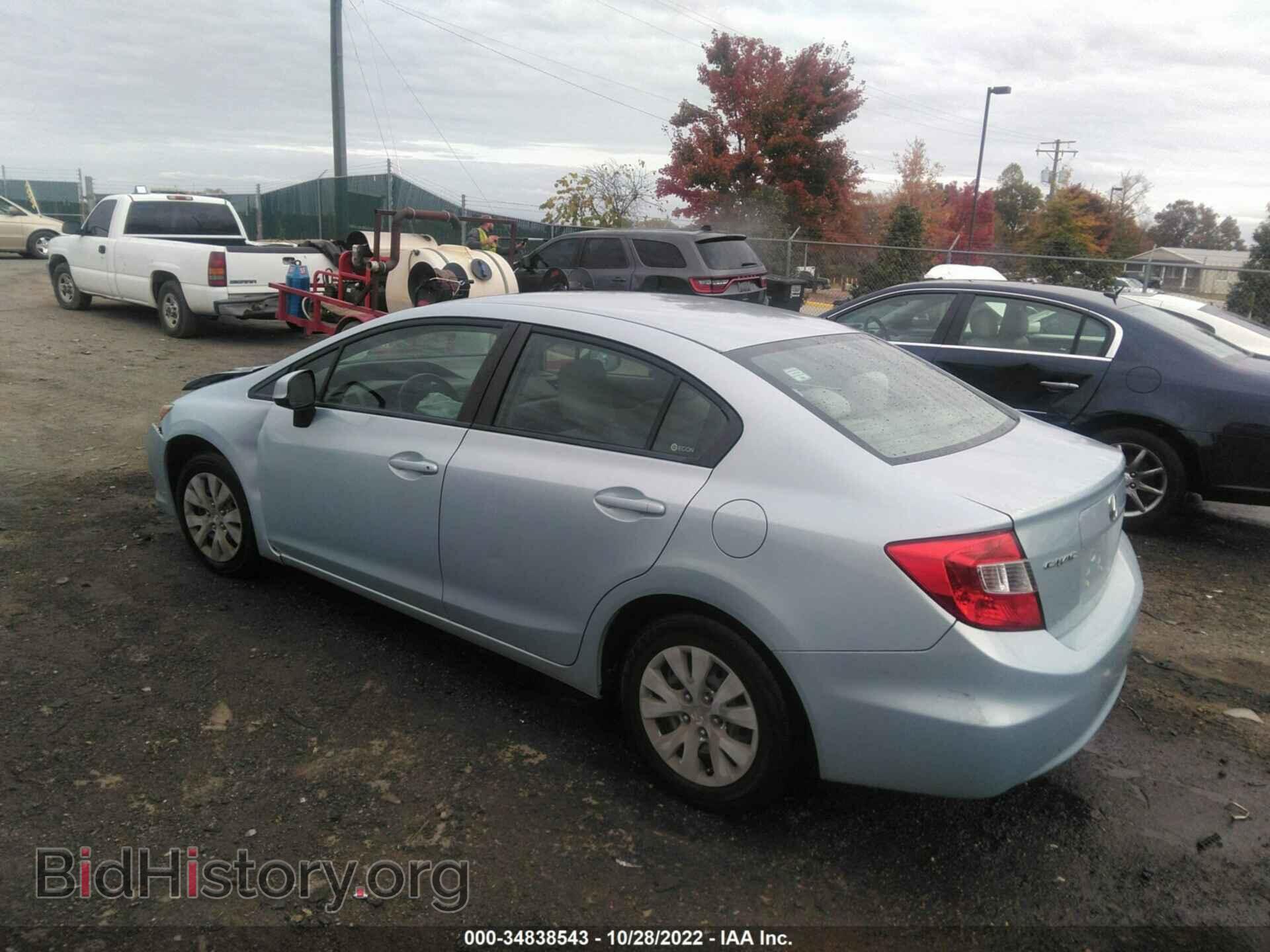 2012 HONDA CIVIC SDN - VIN: JHMFB2F50CS002549 - Фото 3