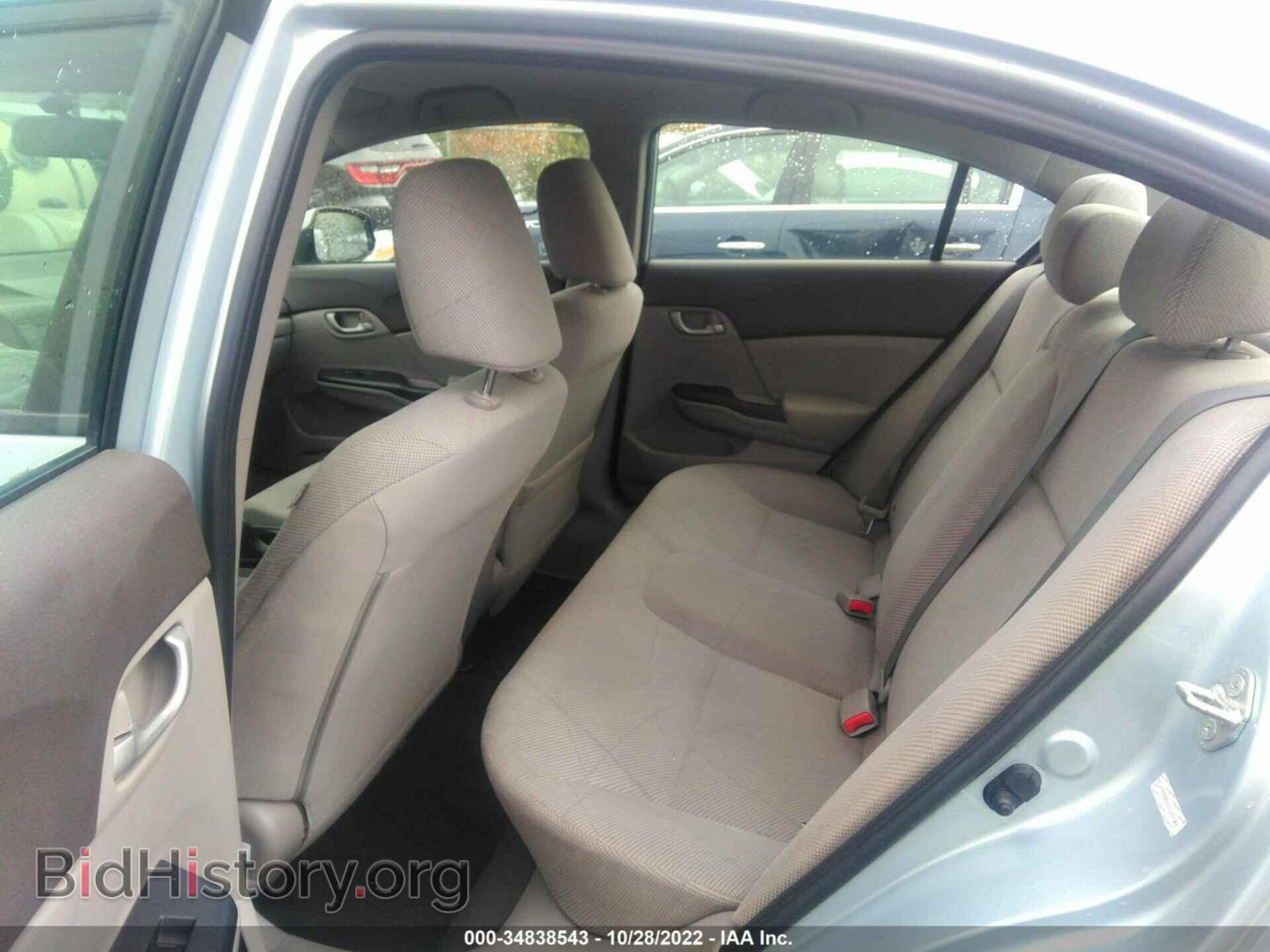 2012 HONDA CIVIC SDN - VIN: JHMFB2F50CS002549 - Фото 8