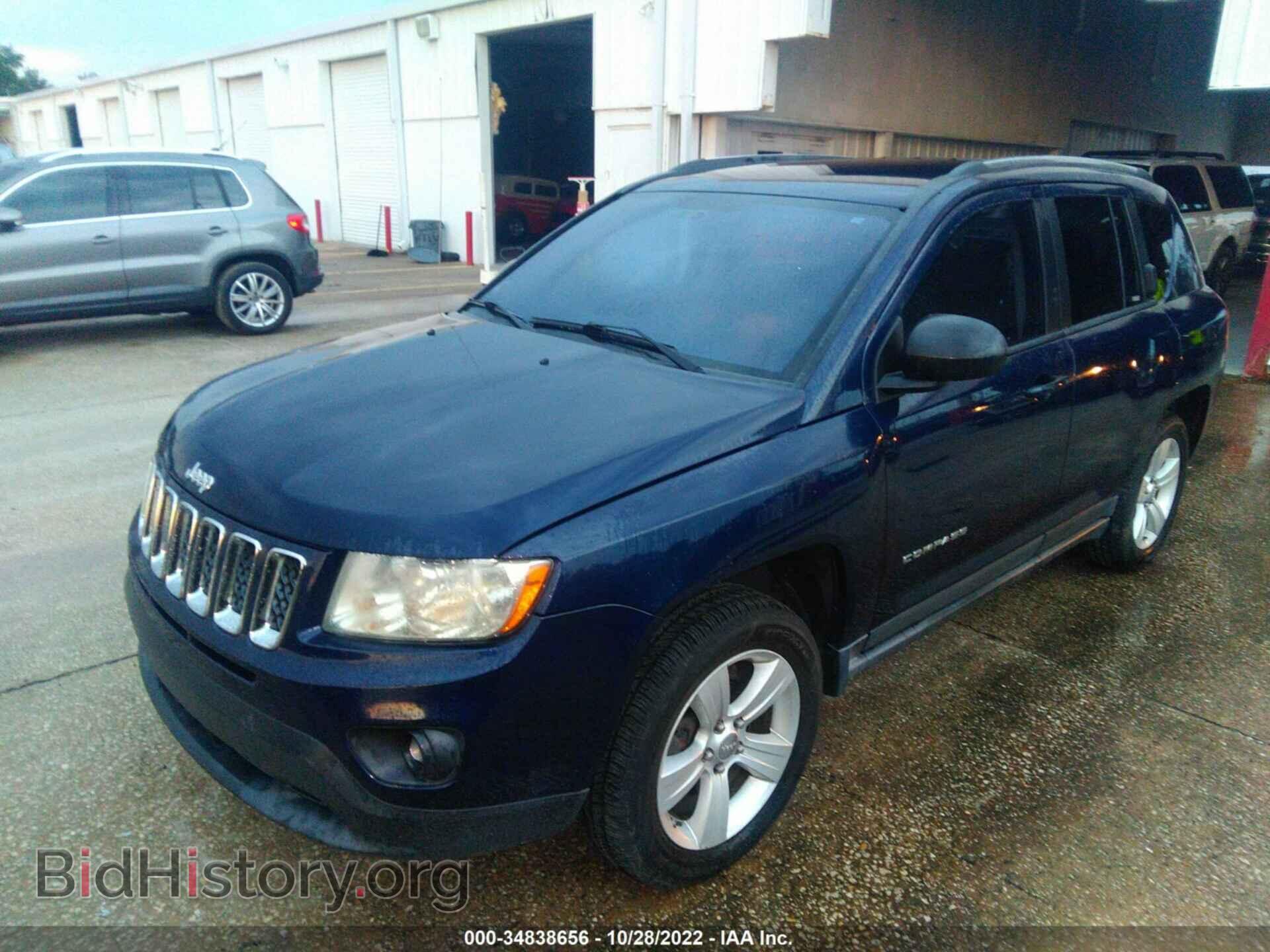 2013 JEEP COMPASS - VIN: 1C4NJCBB8DD167658 - Фото 2