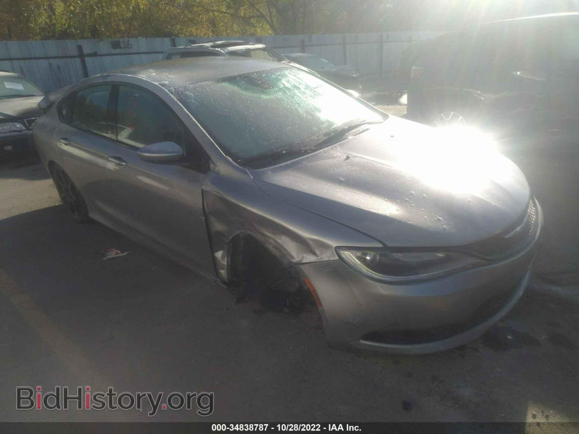 Фотография 1C3CCCBB6FN674772 - CHRYSLER 200 2015