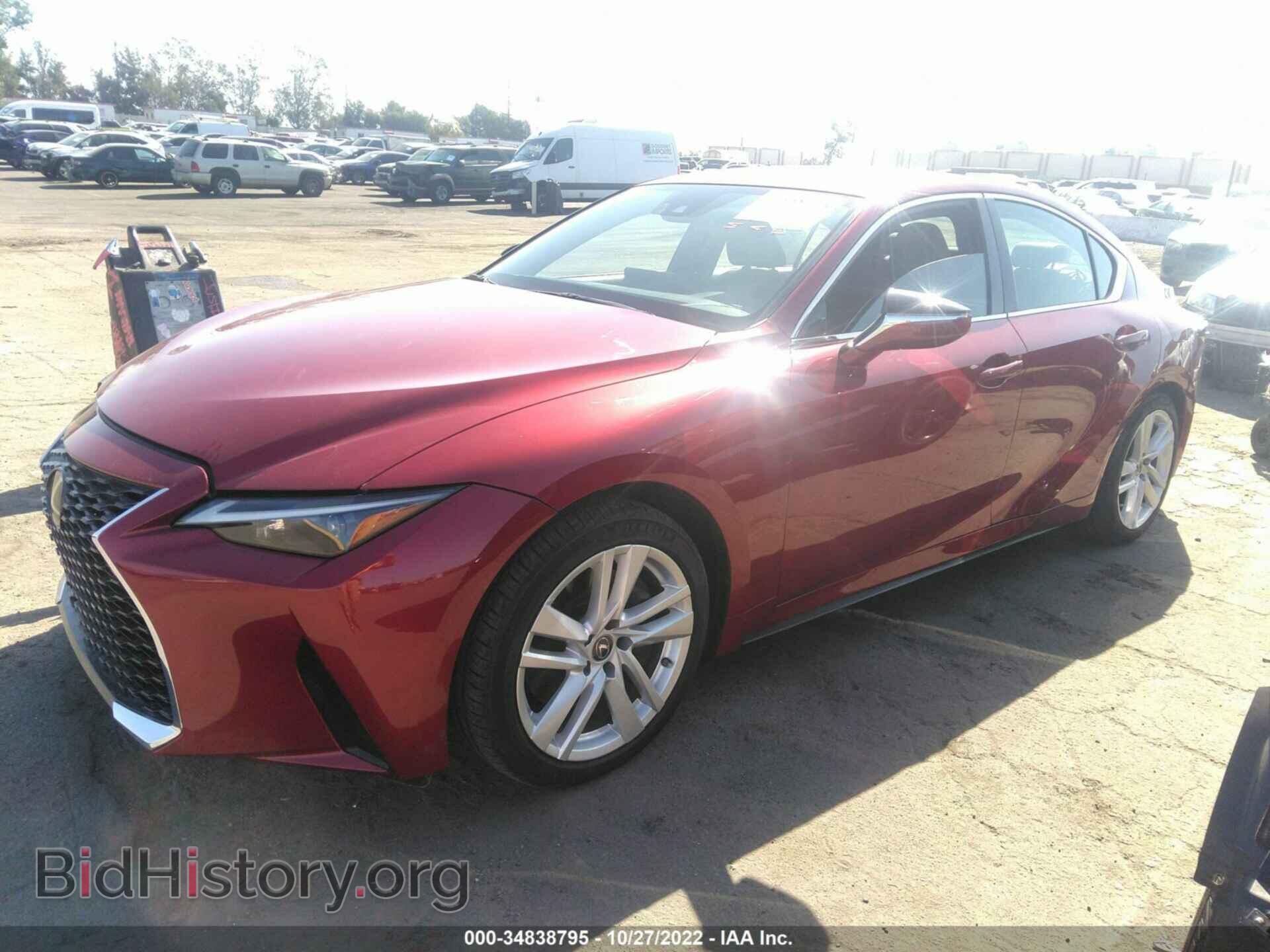 2021 LEXUS IS - VIN: JTHAA1D23M5112995 - Фото 2