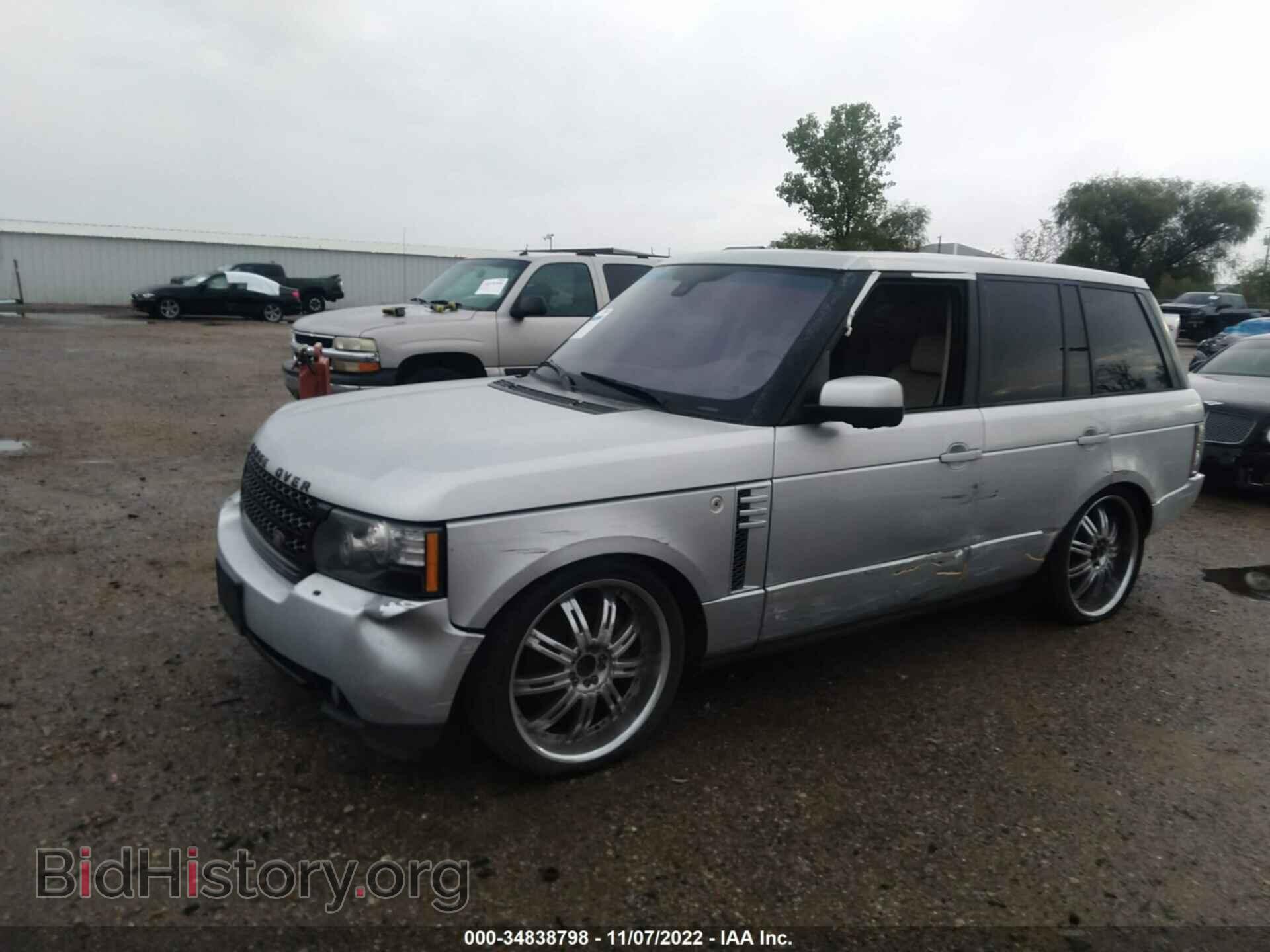 2012 LAND ROVER RANGE ROVER - VIN: SALMF1D49CA366193 - Фото 2