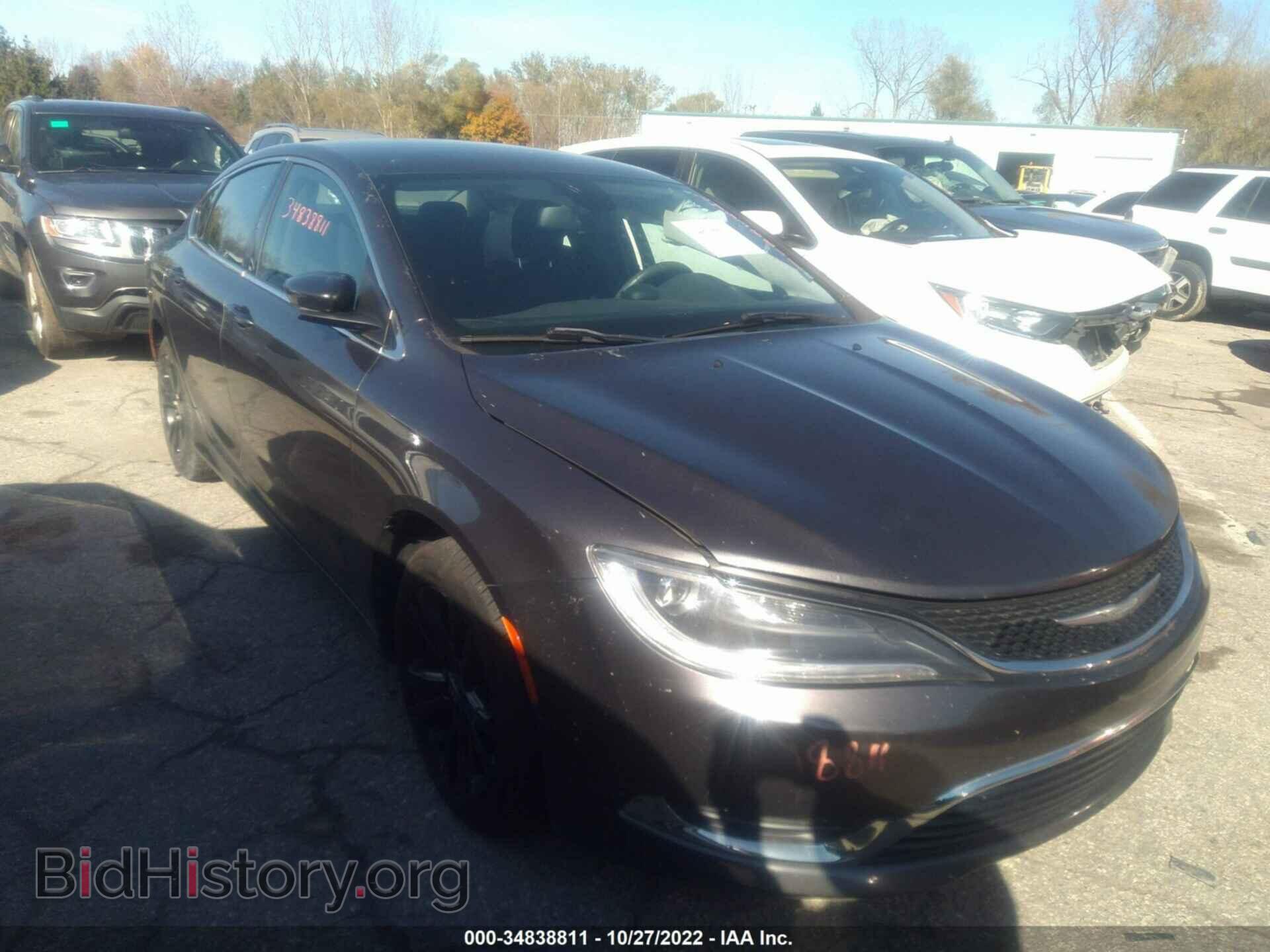 Фотография 1C3CCCAB4FN579189 - CHRYSLER 200 2015