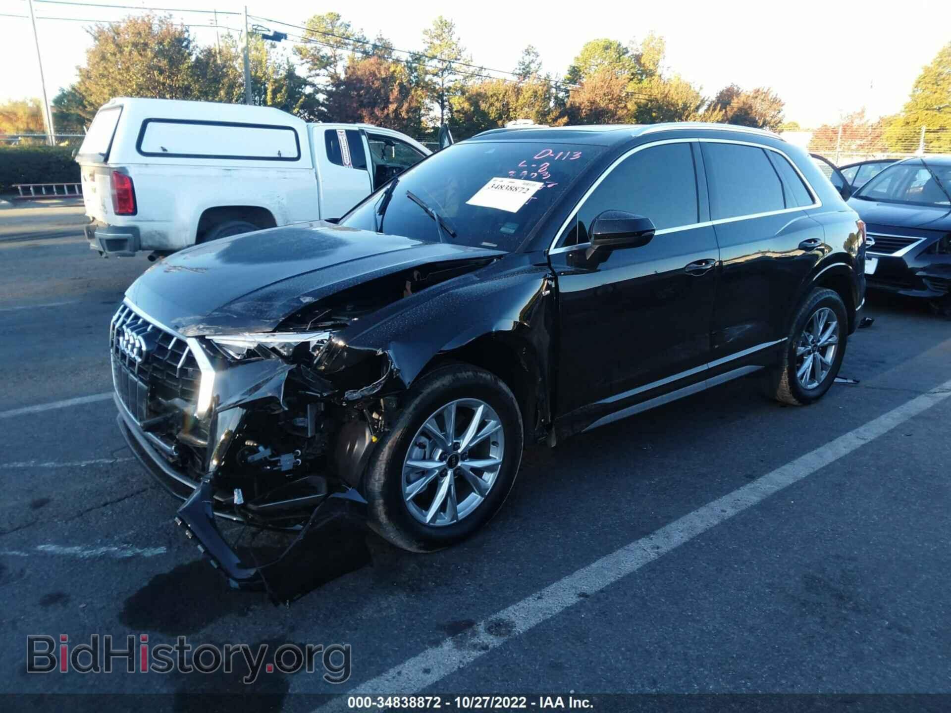 2022 AUDI Q3 - VIN: WA1DECF36N1123903 - Фото 2