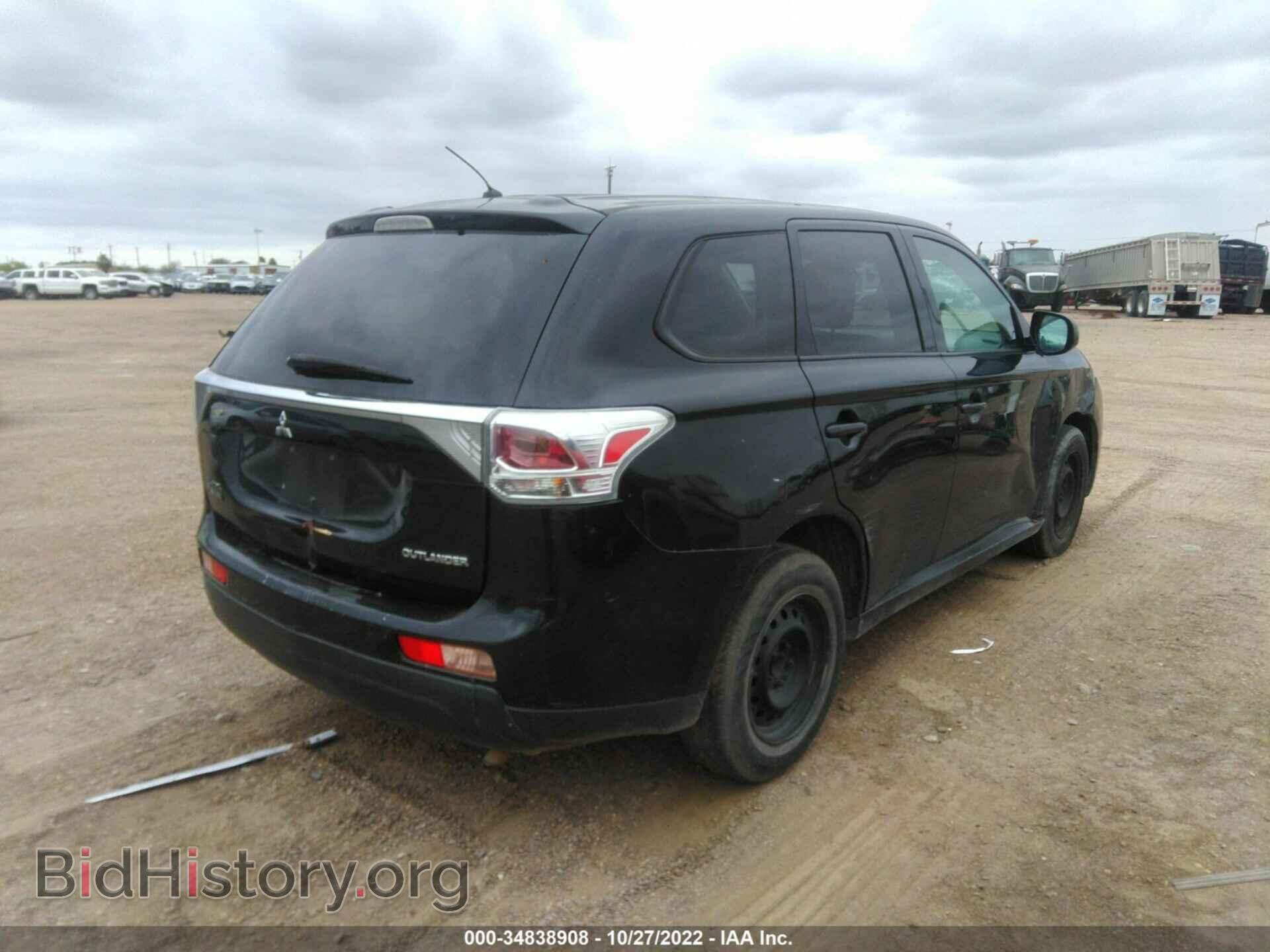 2014 MITSUBISHI OUTLANDER - VIN: JA4AD2A37EZ017243 - Фото 4