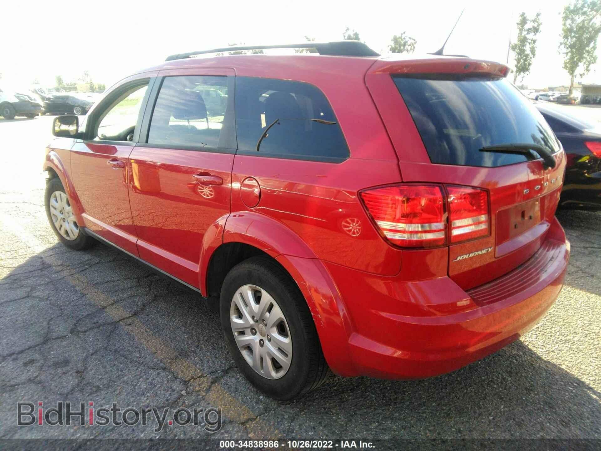 2016 DODGE JOURNEY - VIN: 3C4PDCAB0GT249920 - Фото 3