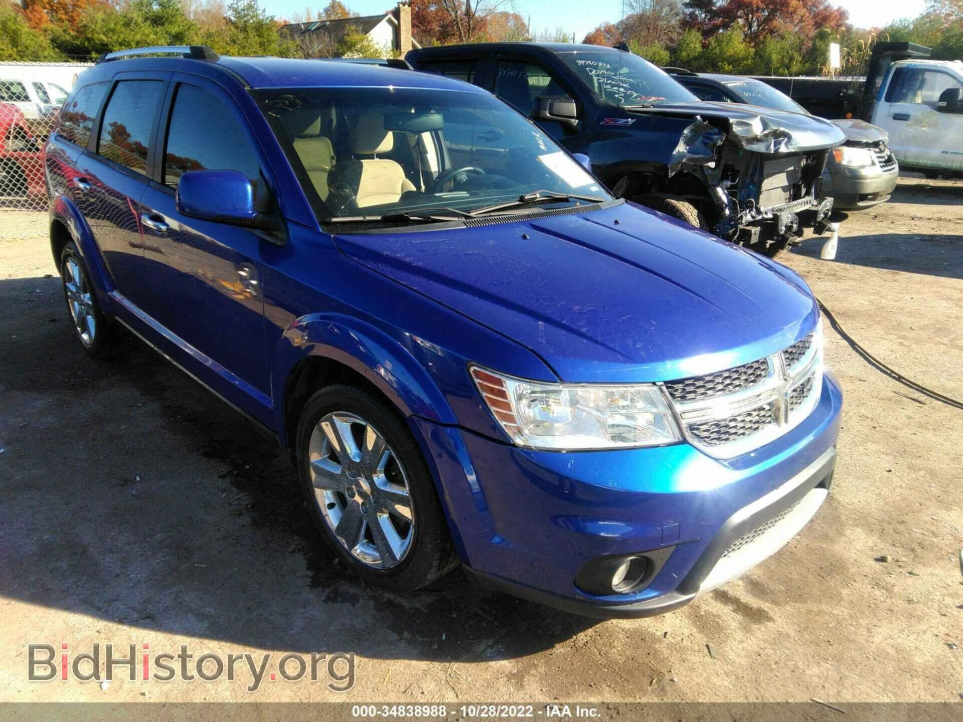 Photo 3C4PDDDG4CT342558 - DODGE JOURNEY 2012