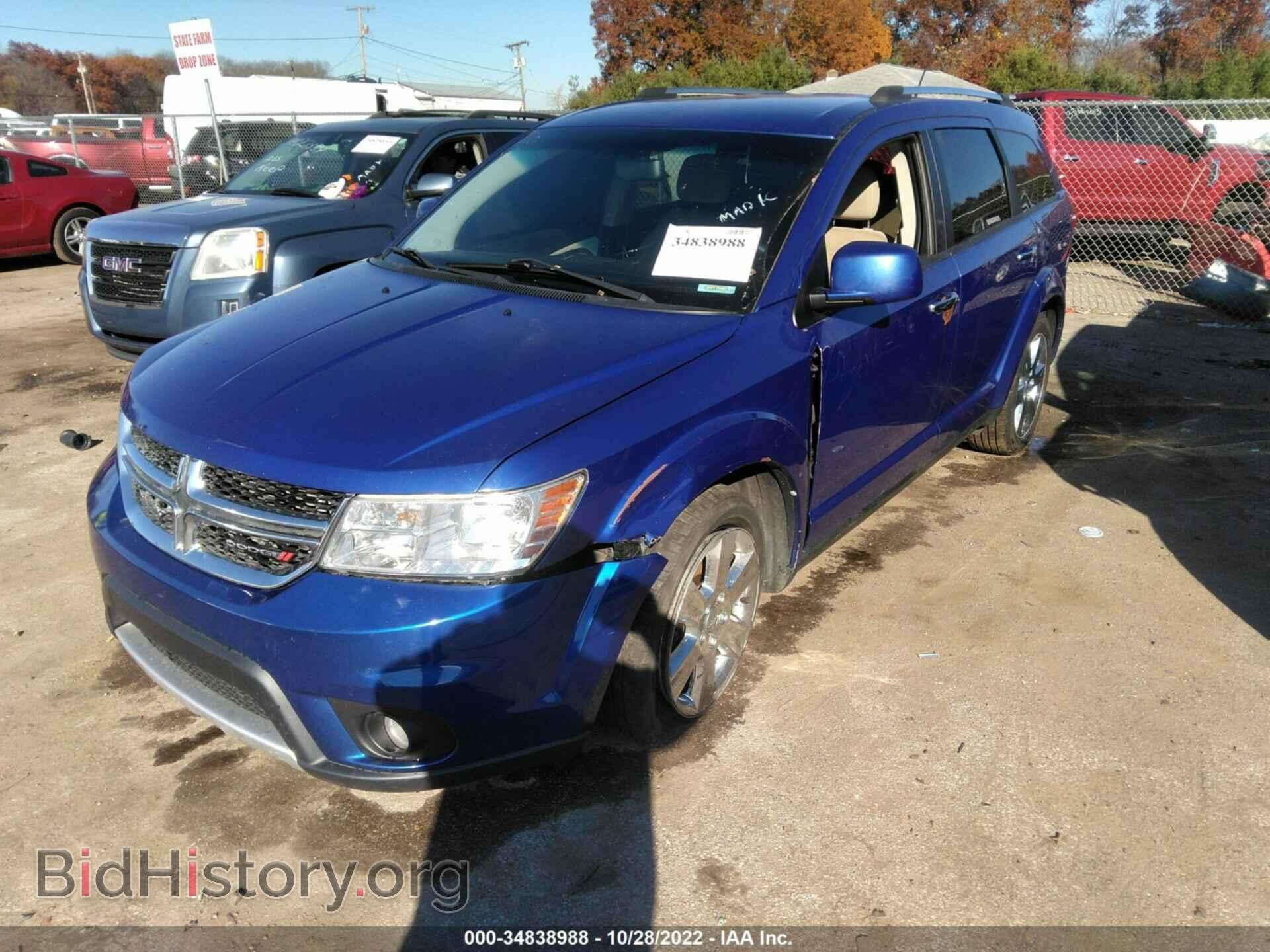 2012 DODGE JOURNEY - VIN: 3C4PDDDG4CT342558 - Фото 2