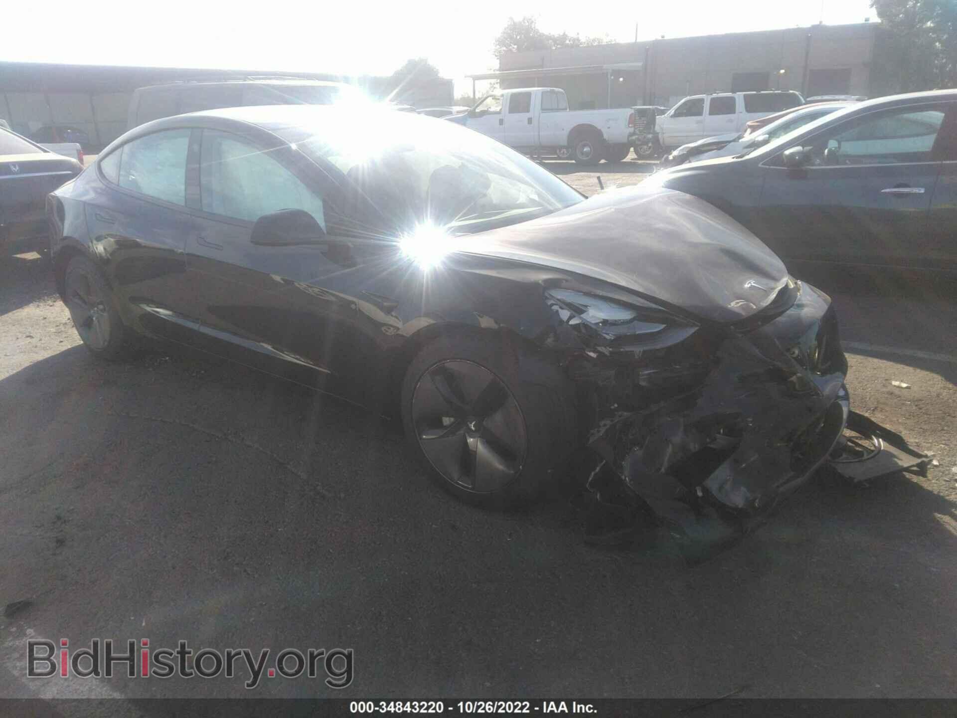 Photo 5YJ3E1EA7MF003491 - TESLA MODEL 3 2021