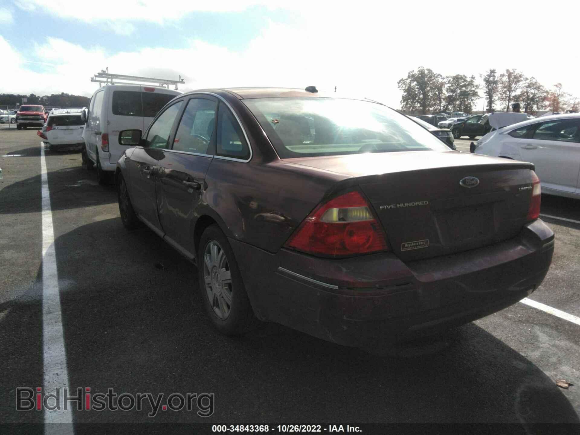 2007 FORD FIVE HUNDRED - VIN: 1FAHP25187G159285 - Фото 3