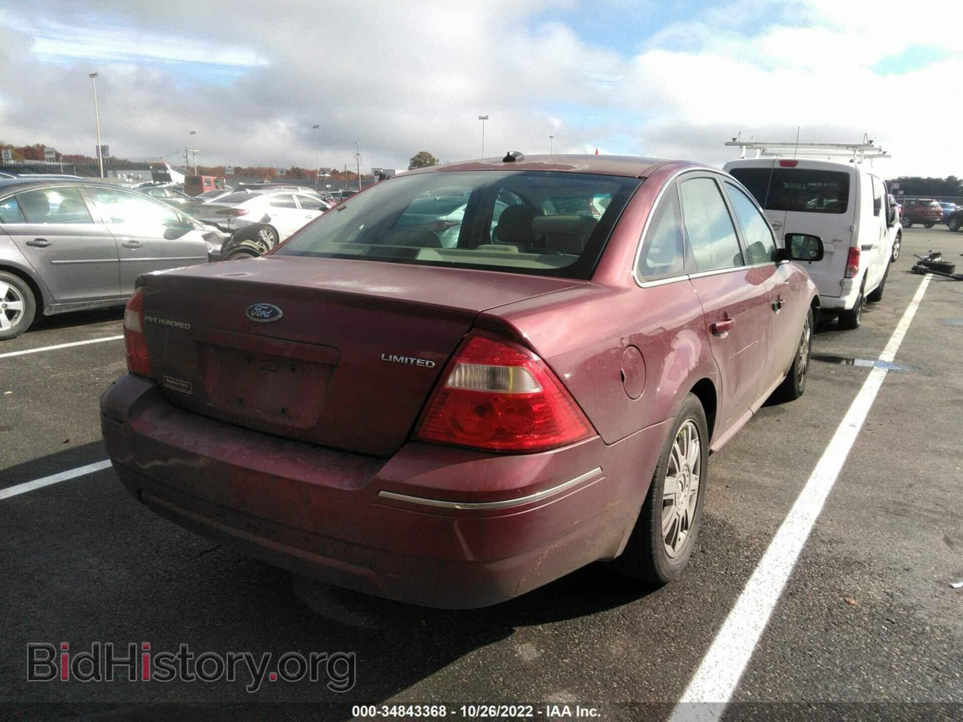 2007 FORD FIVE HUNDRED - VIN: 1FAHP25187G159285 - Фото 4