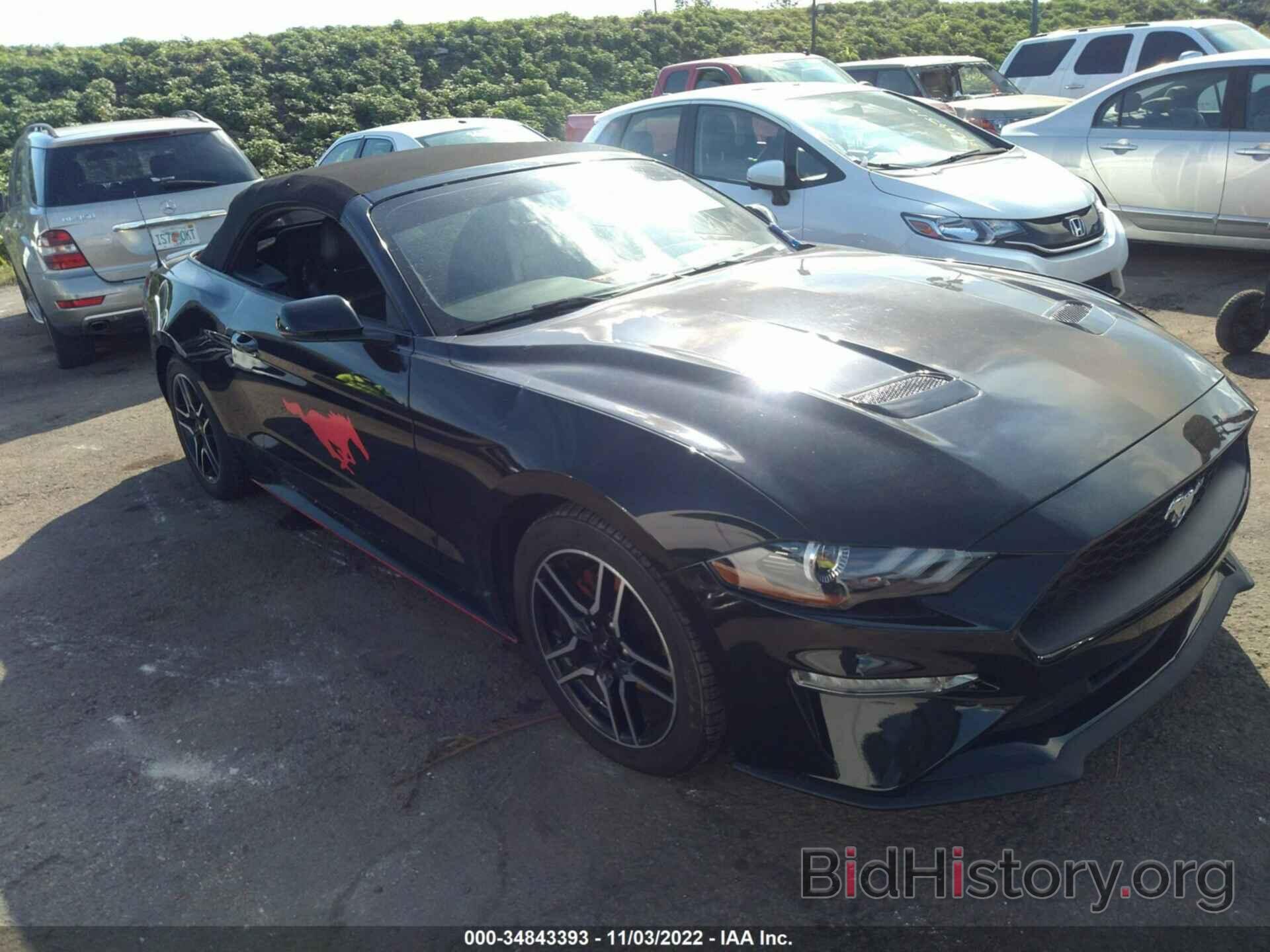 Photo 1FATP8UH3K5170517 - FORD MUSTANG 2019