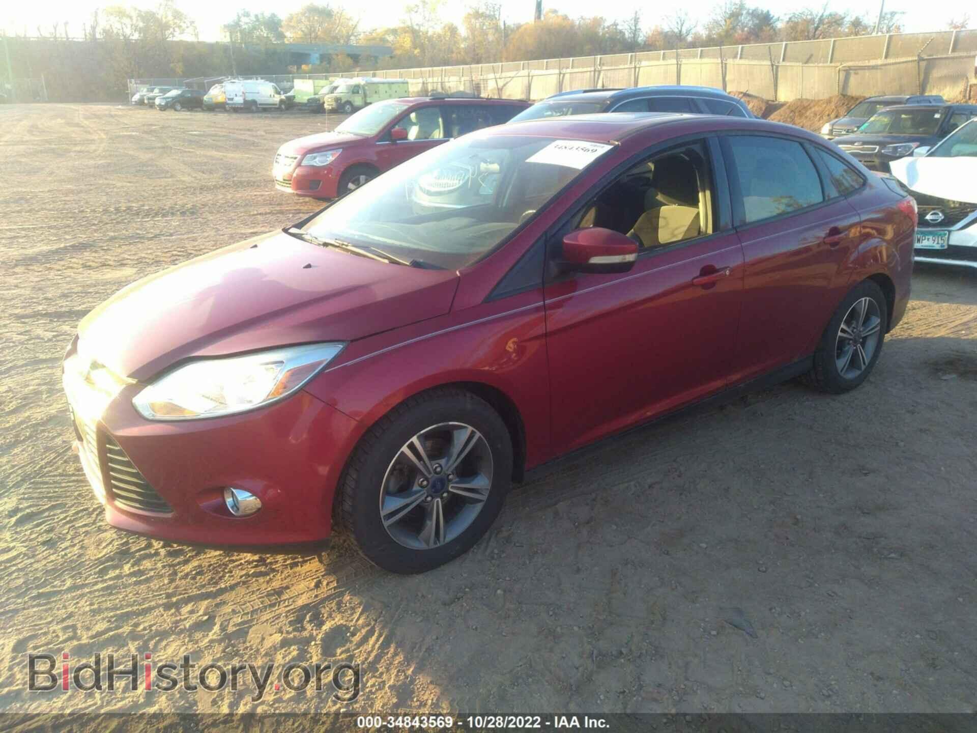 2014 FORD FOCUS - VIN: 1FADP3F22EL279907 - Фото 2