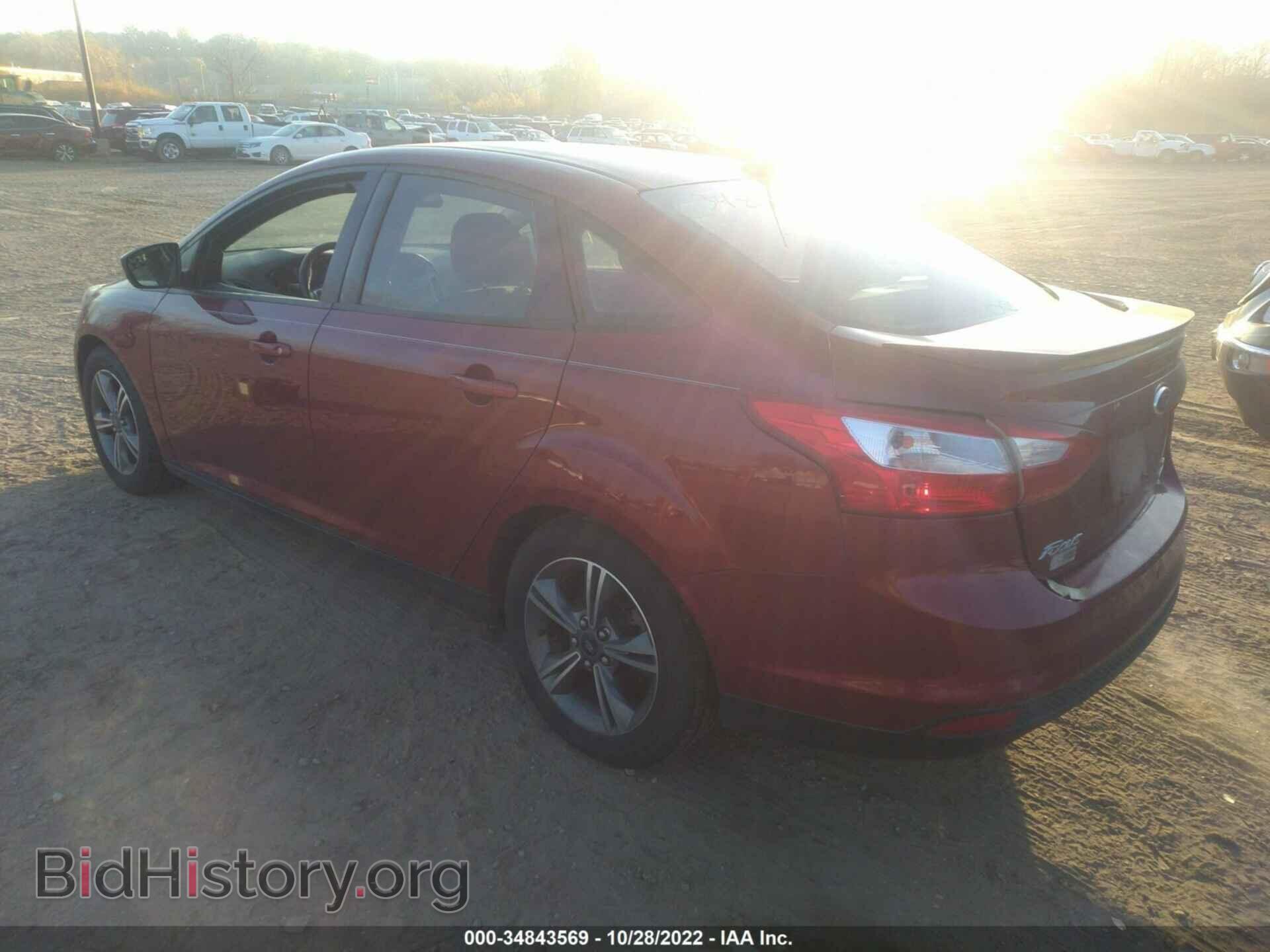 2014 FORD FOCUS - VIN: 1FADP3F22EL279907 - Фото 3