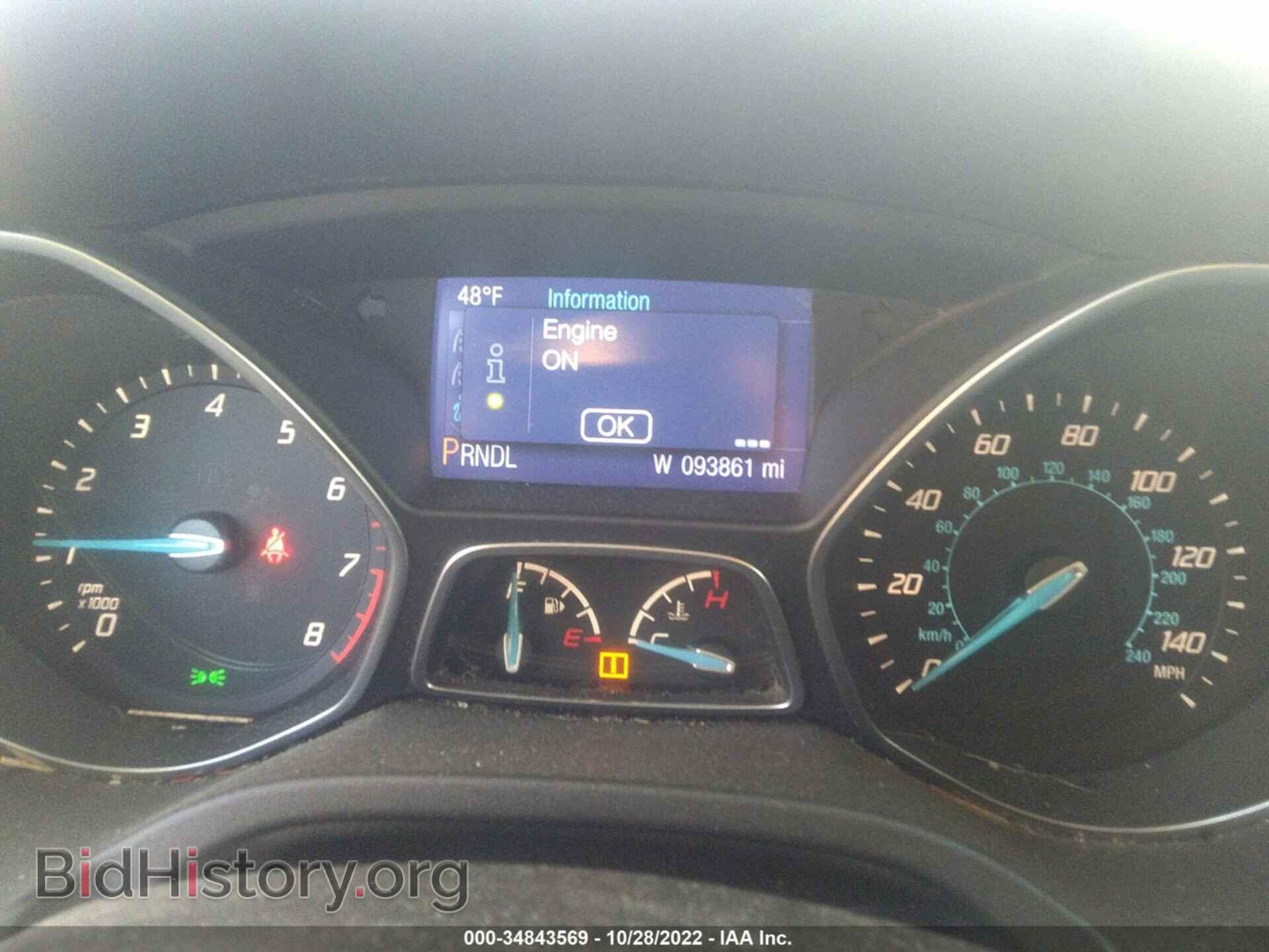2014 FORD FOCUS - VIN: 1FADP3F22EL279907 - Фото 7