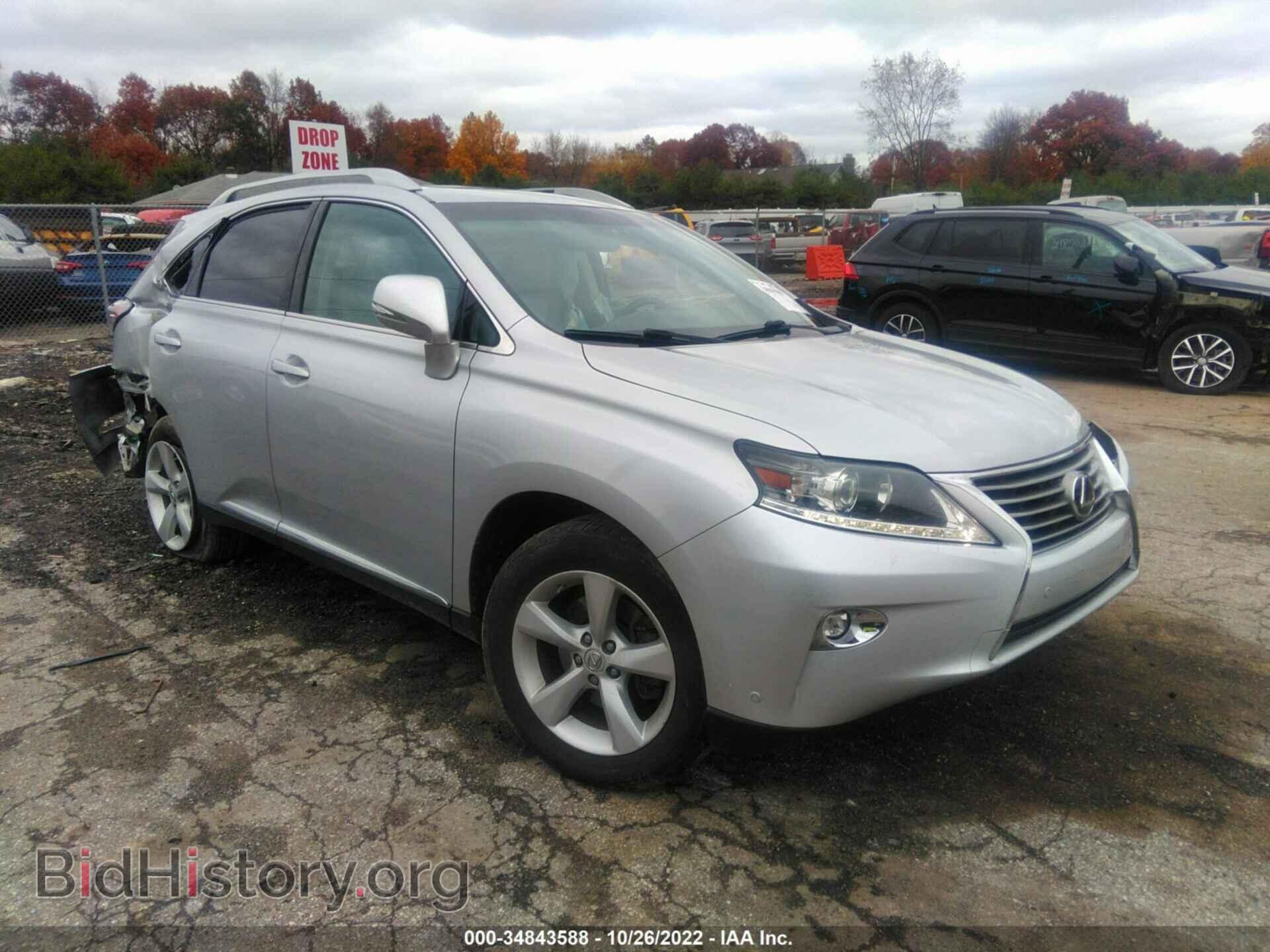 Фотография 2T2BK1BA4FC256263 - LEXUS RX 350 2015