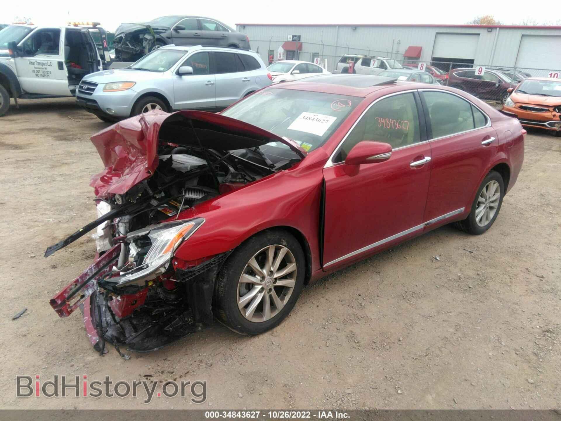 2012 LEXUS ES 350 - VIN: JTHBK1EG4C2507389 - Фото 2