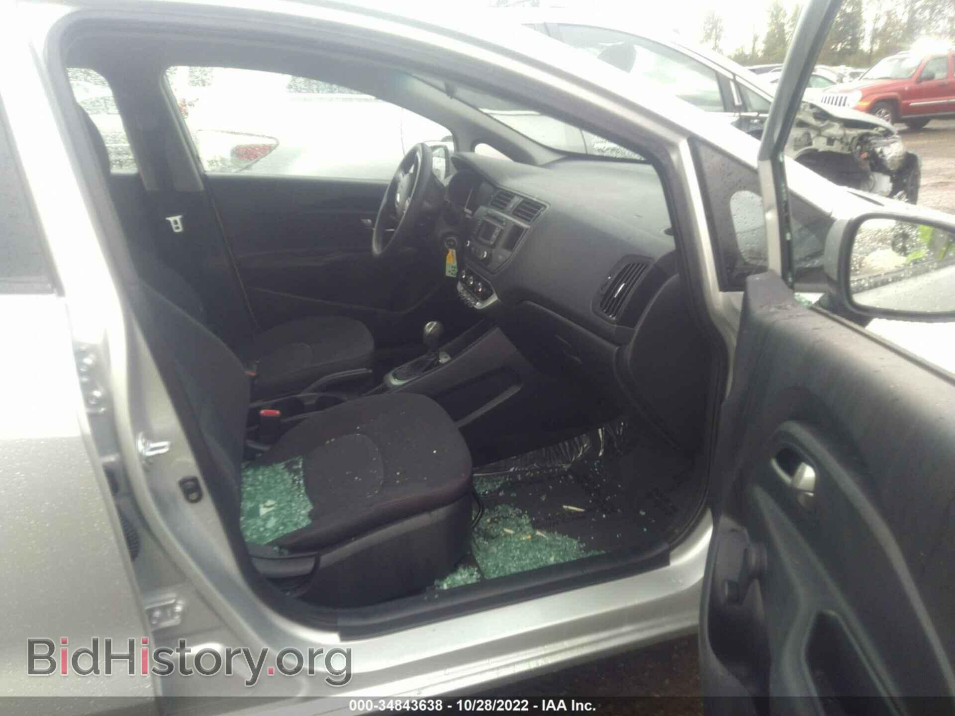 2013 KIA RIO - VIN: KNADM4A30D6177475 - Фото 5