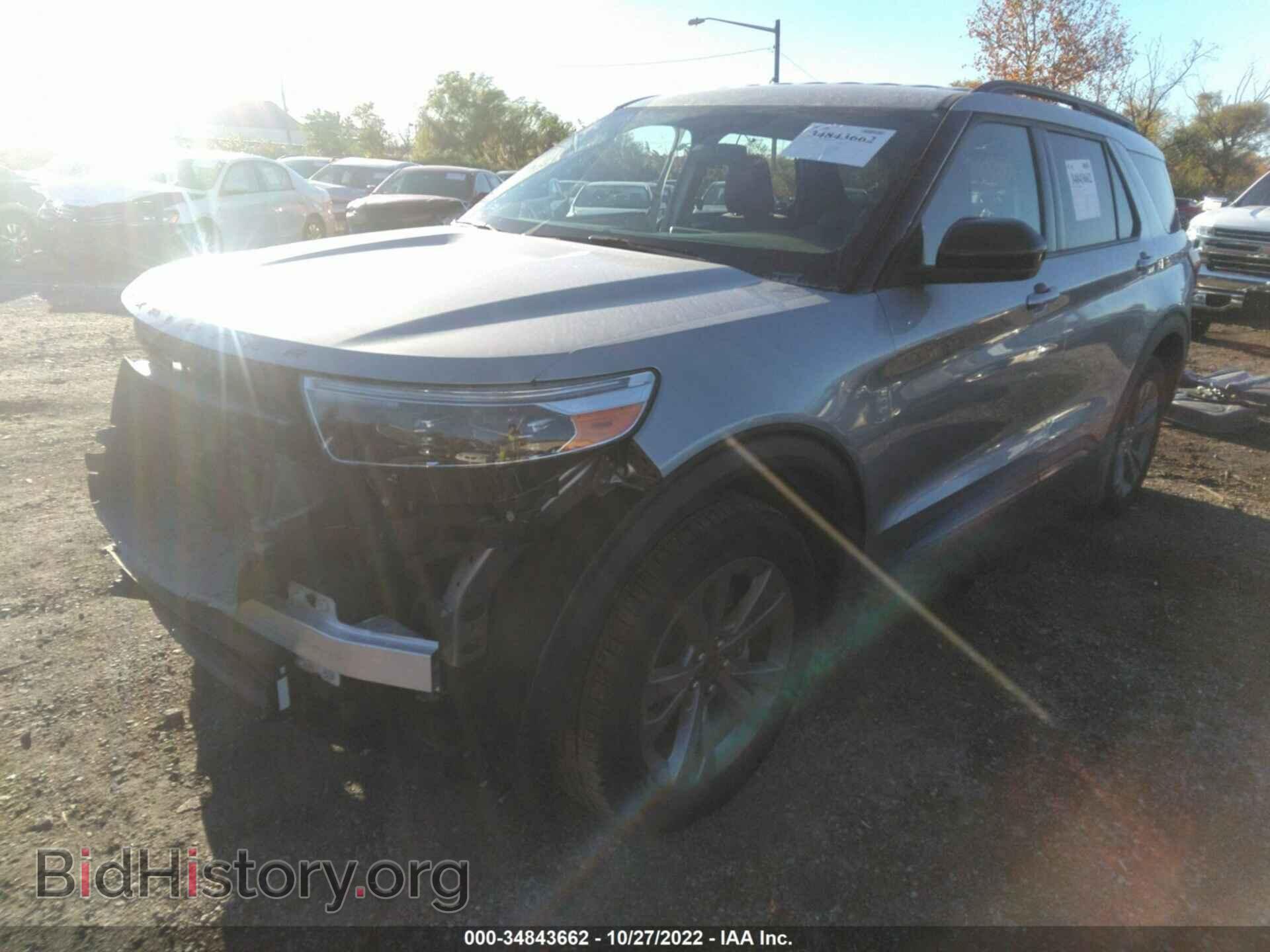 2022 FORD EXPLORER - VIN: 1FMSK8DH9NGB13974 - Фото 2
