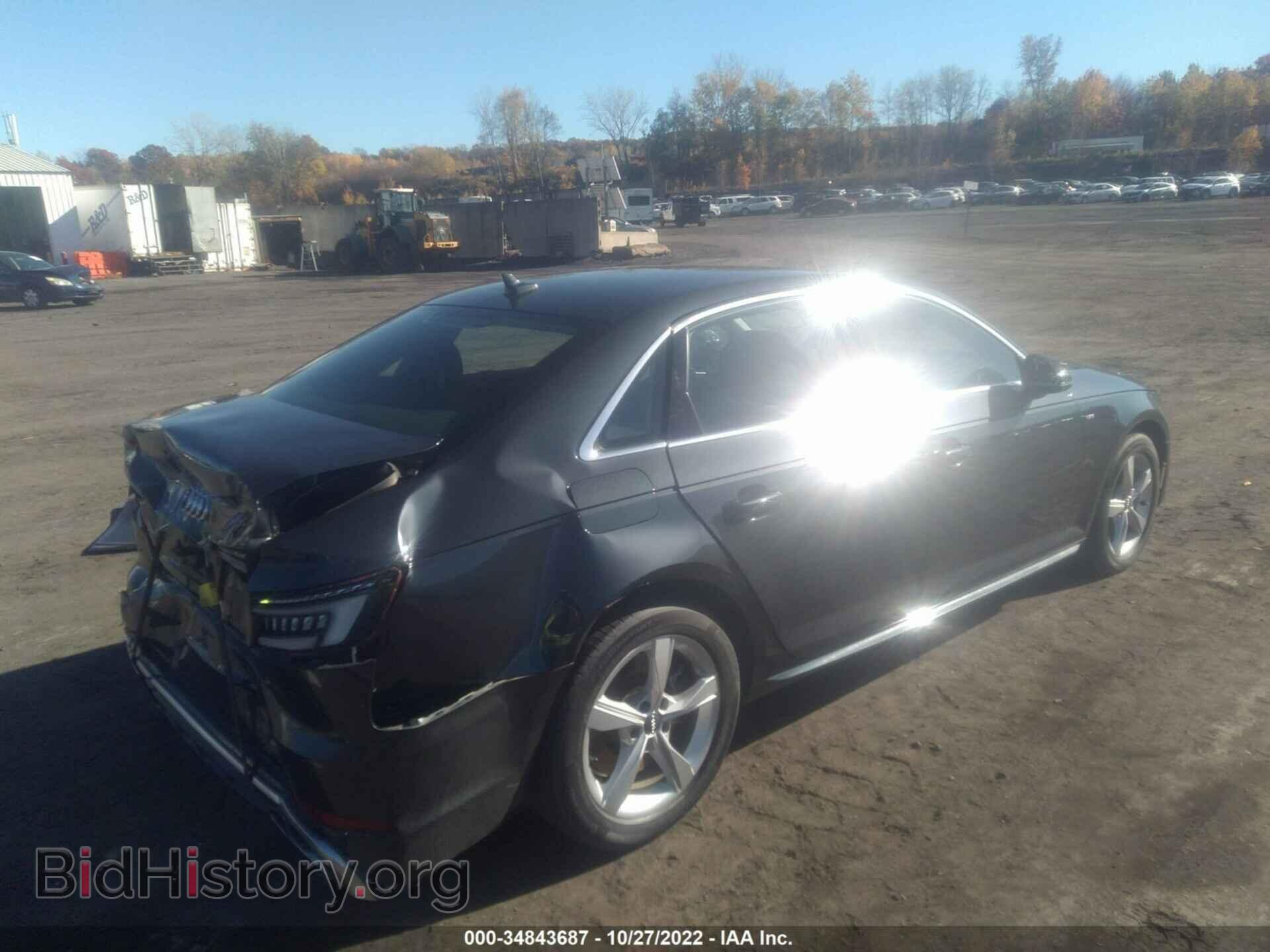 2019 AUDI A4 - VIN: WAUDNAF45KA021889 - Фото 4
