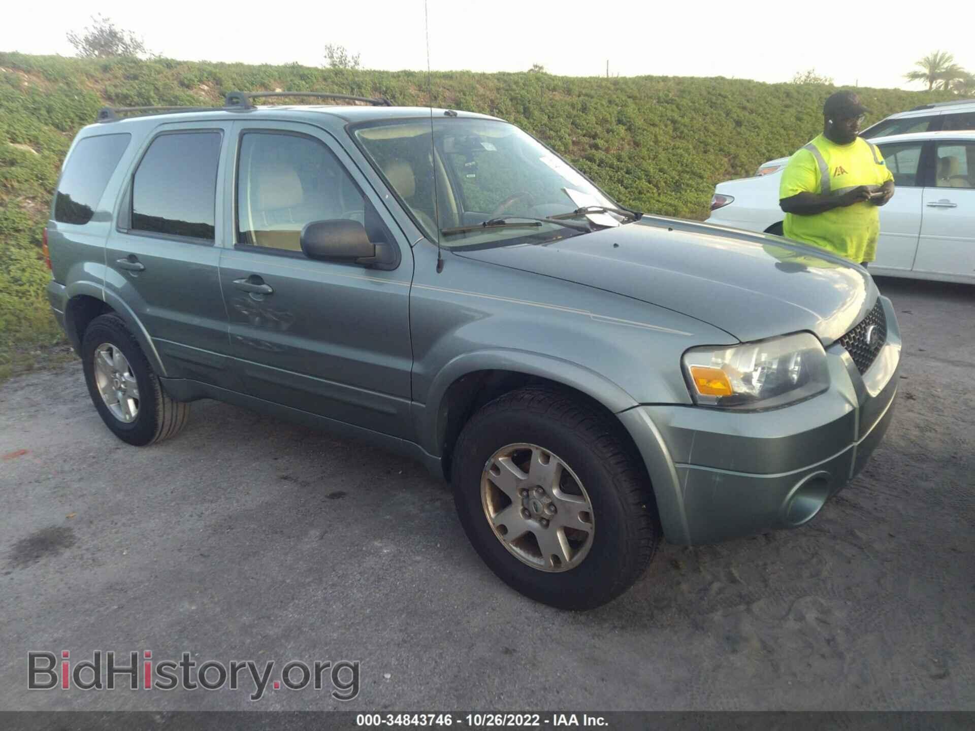 Photo 1FMYU04166KB48558 - FORD ESCAPE 2006
