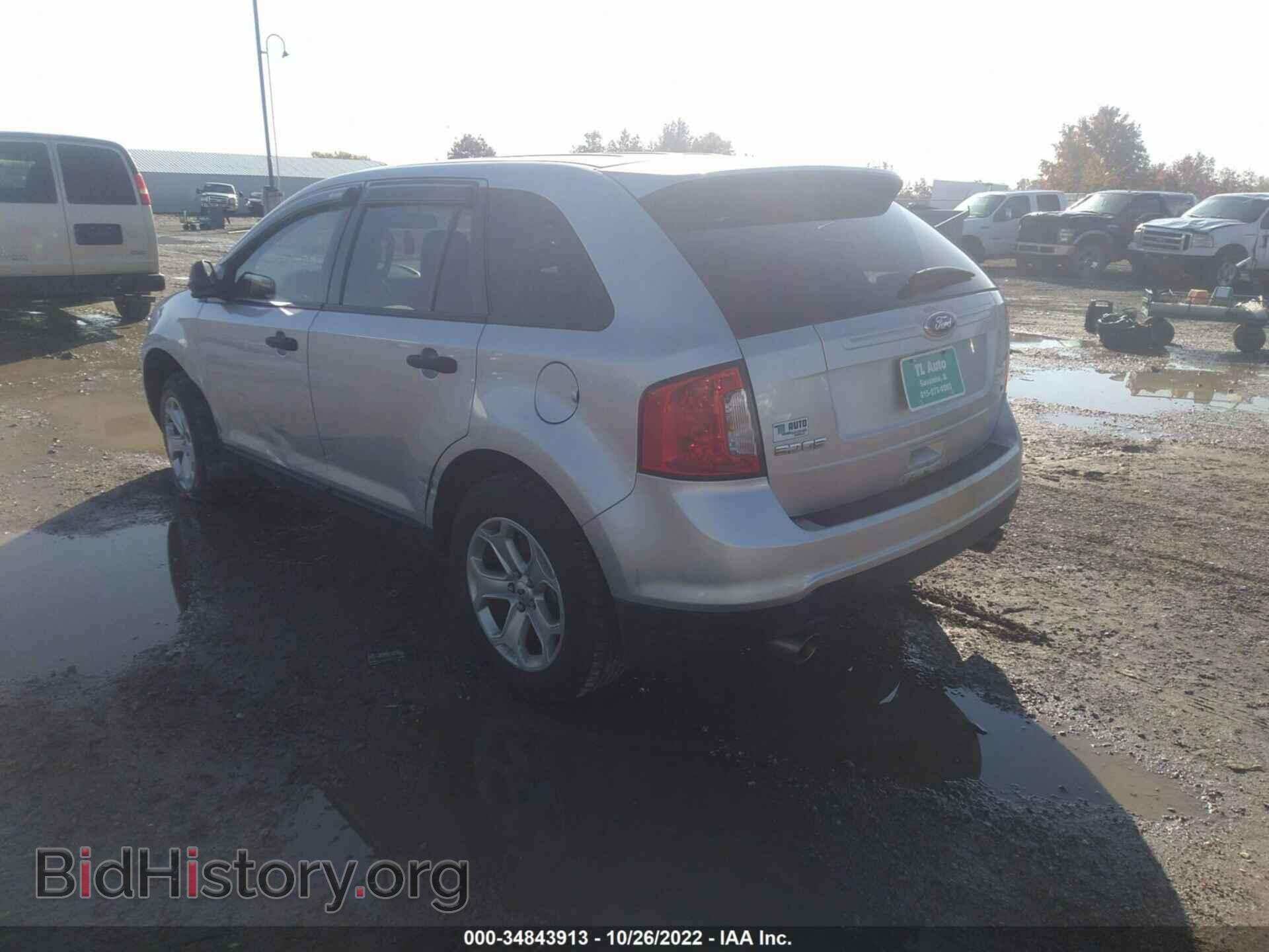 2012 FORD EDGE - VIN: 2FMDK4GC1CBA46535 - Фото 3