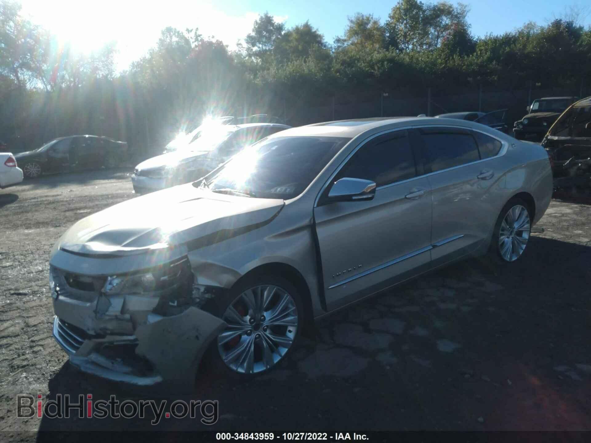 2014 CHEVROLET IMPALA - VIN: 2G1155S33E9306481 - Фото 2
